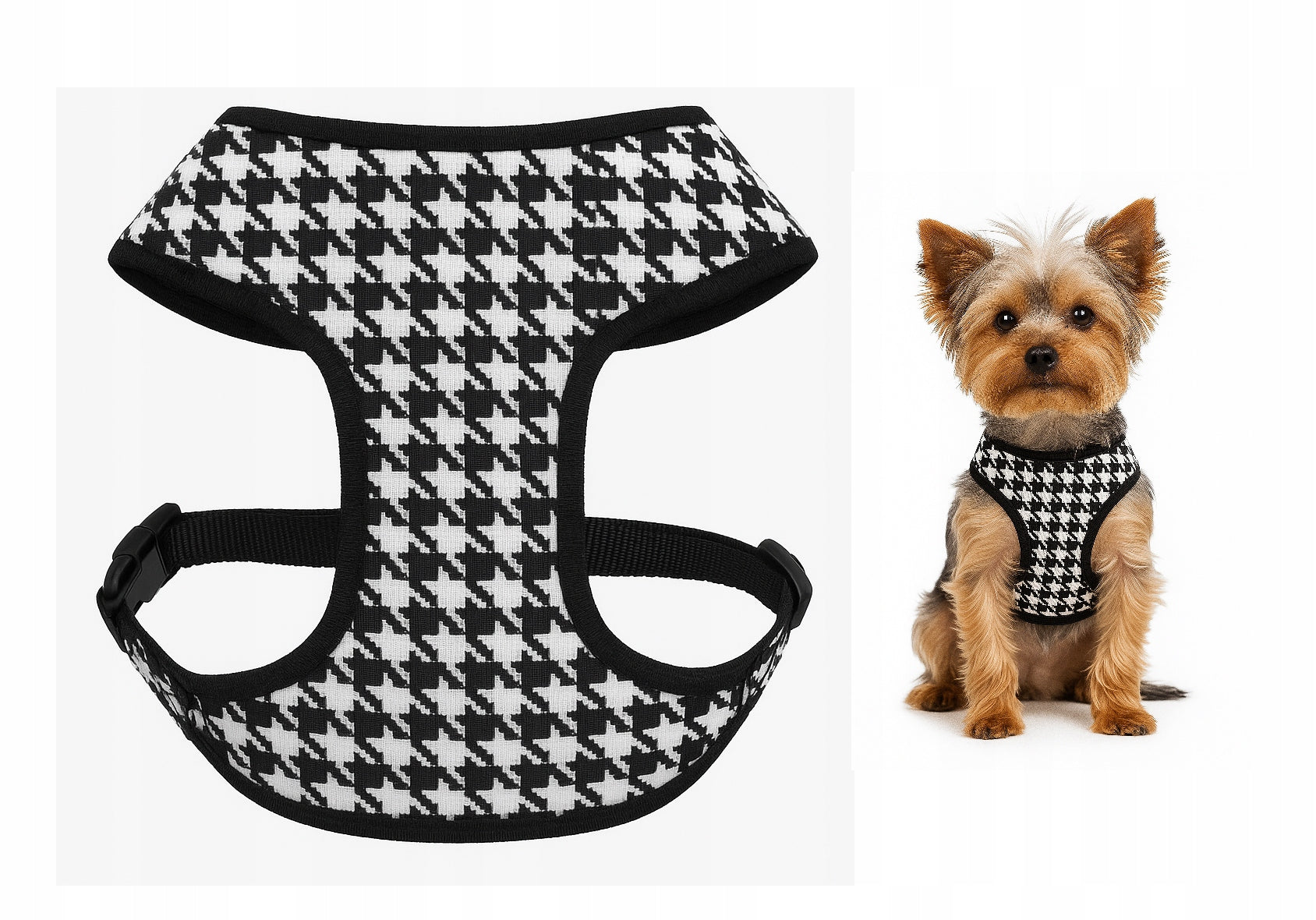 COOCKY PRESSURE-FREE HARNESS WITH BOW FOR DOG OR CAT PEPITKA PRODUCT PL