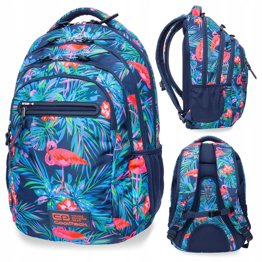 COOLAPCK SCHOOL BACKPACK YOUTH FLAMING COLLEGE TECH 25 L