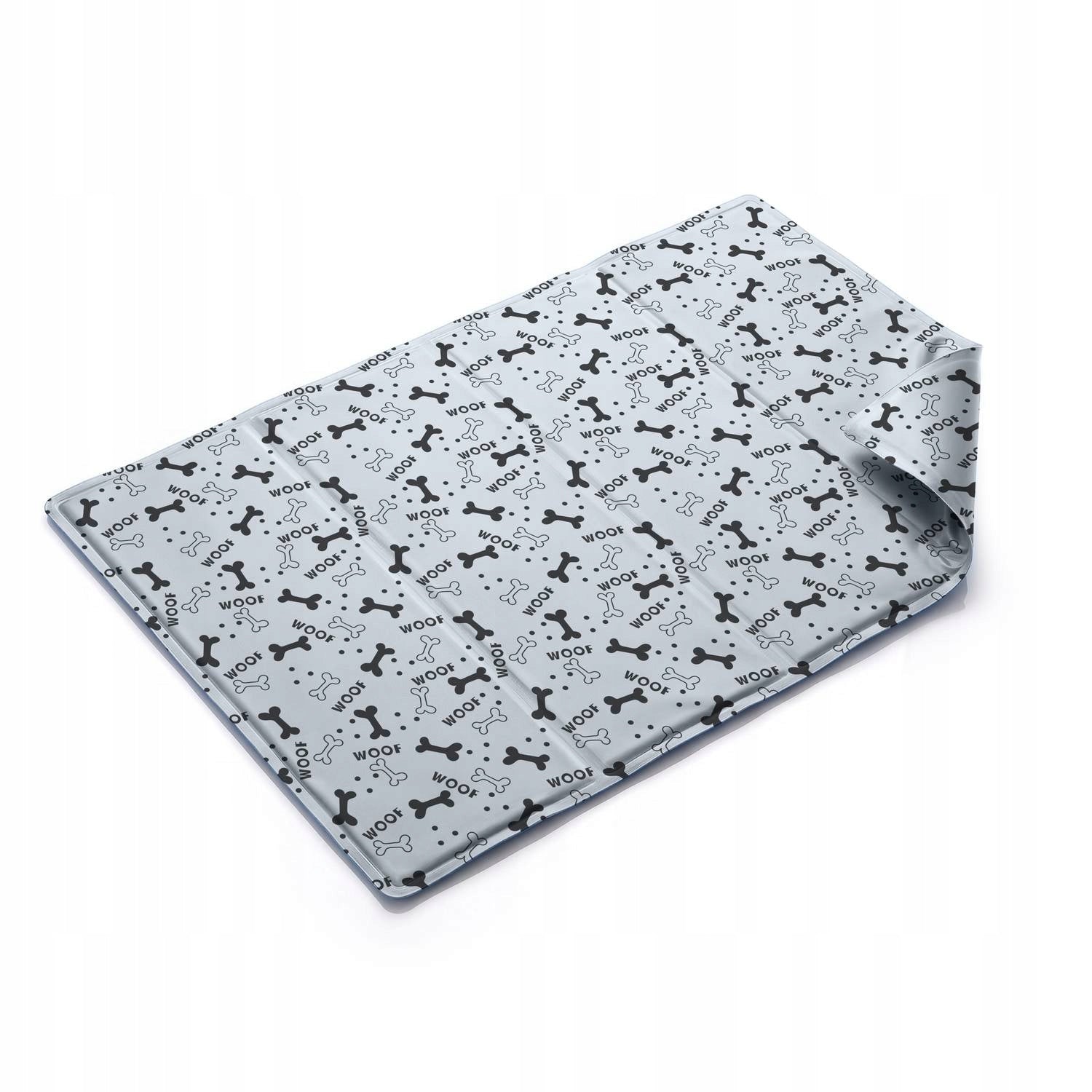 COOLING MAT FOR CAT DOG XXL 110x70 GEL COOLING BED GREY Product width 70 cm