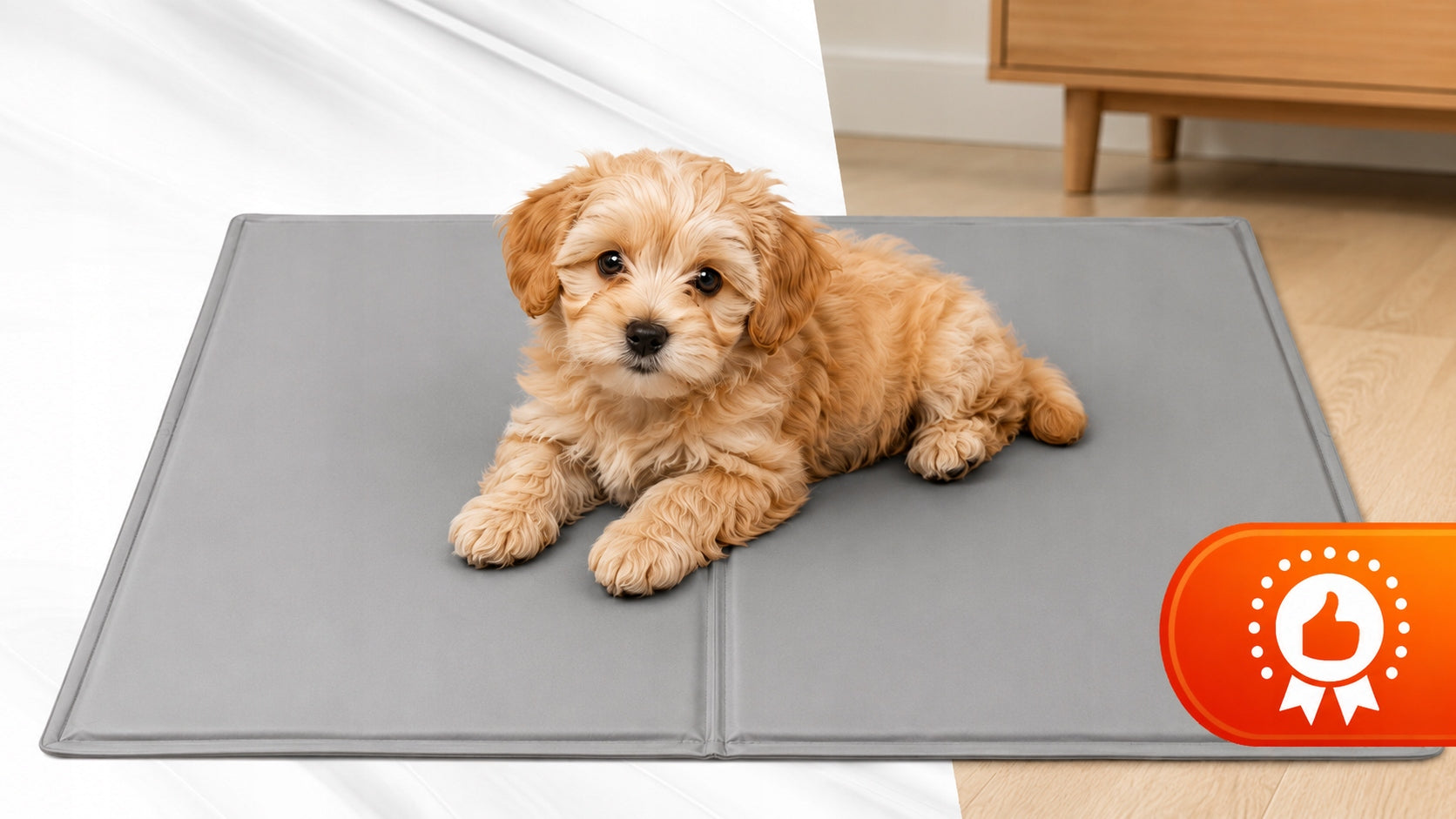 COOLING MAT FOR CAT DOG waterproof gel for summer bed 50x40 cm Manufacturer code Premium mata chłodząca dla psa 50x40 cm 1.2kg