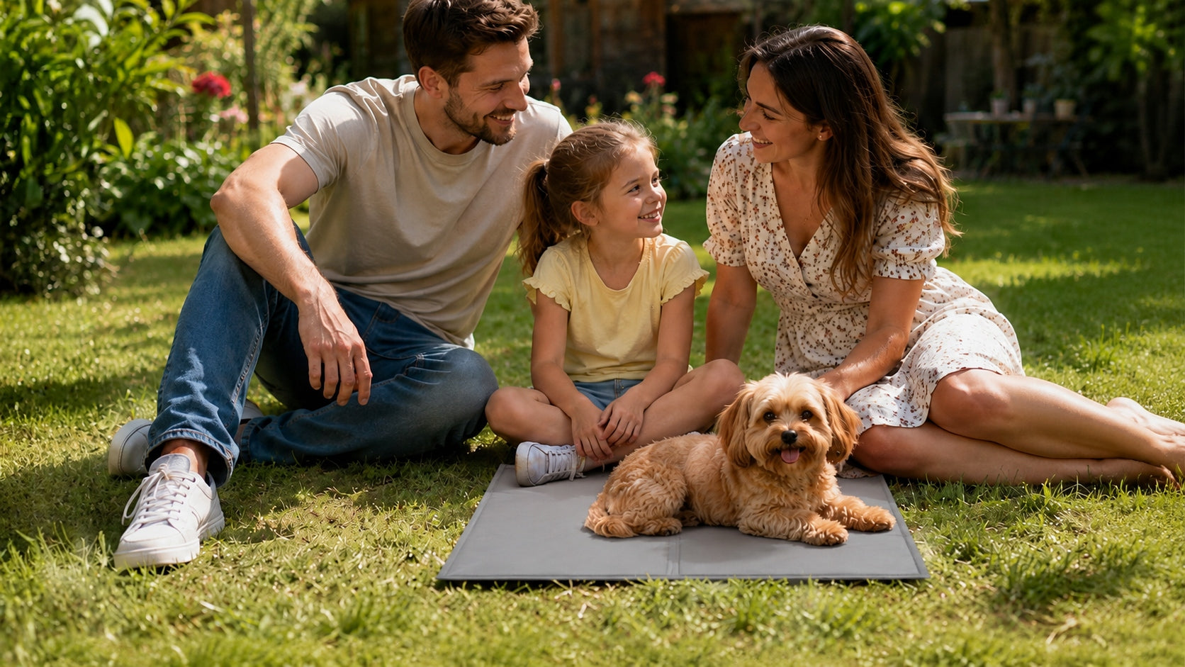 COOLING MAT FOR CAT DOG waterproof gel for summer bed 50x40 cm Product width 40 cm
