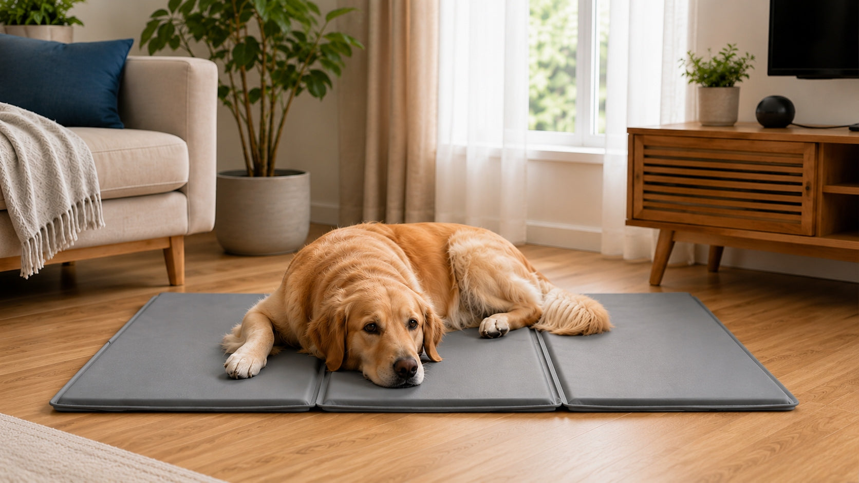 COOLING MAT FOR DOG LARGE XXL 110x70cm gel bed PREMIUM THICK 4kg Length 110 cm