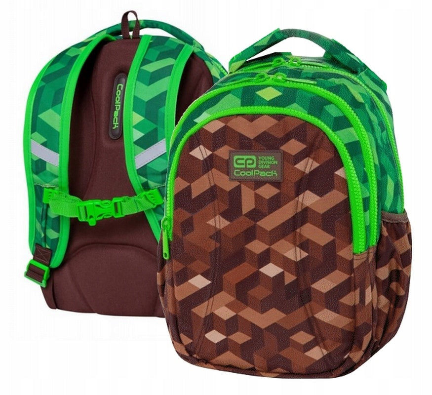 COOLPACK CITY JUNGLE SCHOOL BACKPACK satchel for boys class 1-3 48199