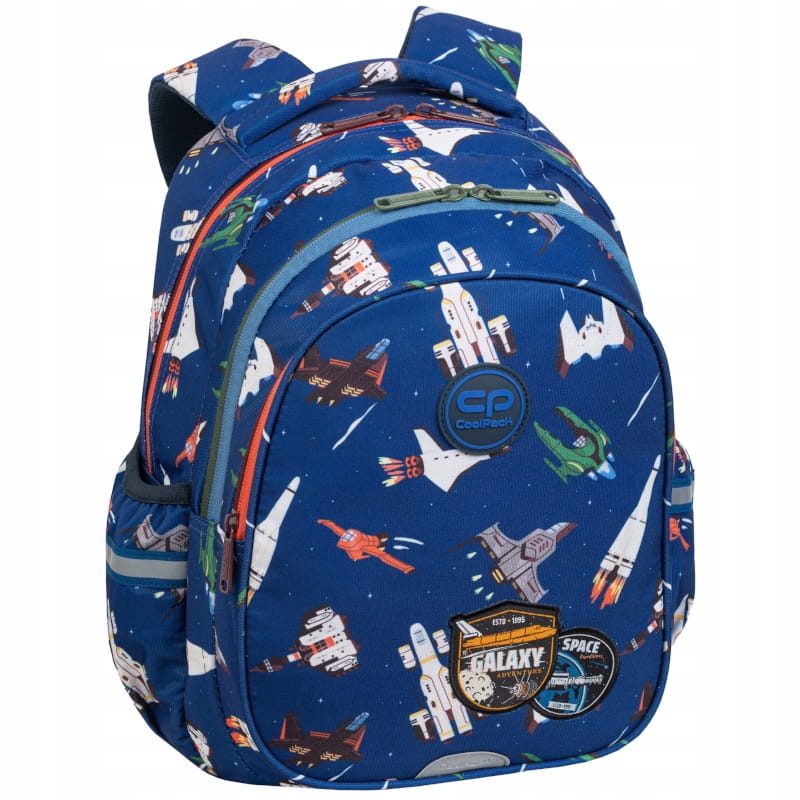COOLPACK JERRY SCHOOL BACKPACK YOUTH 3-CHAMBER SPACE ADVENTURE EAN (GTIN) 5903686332326