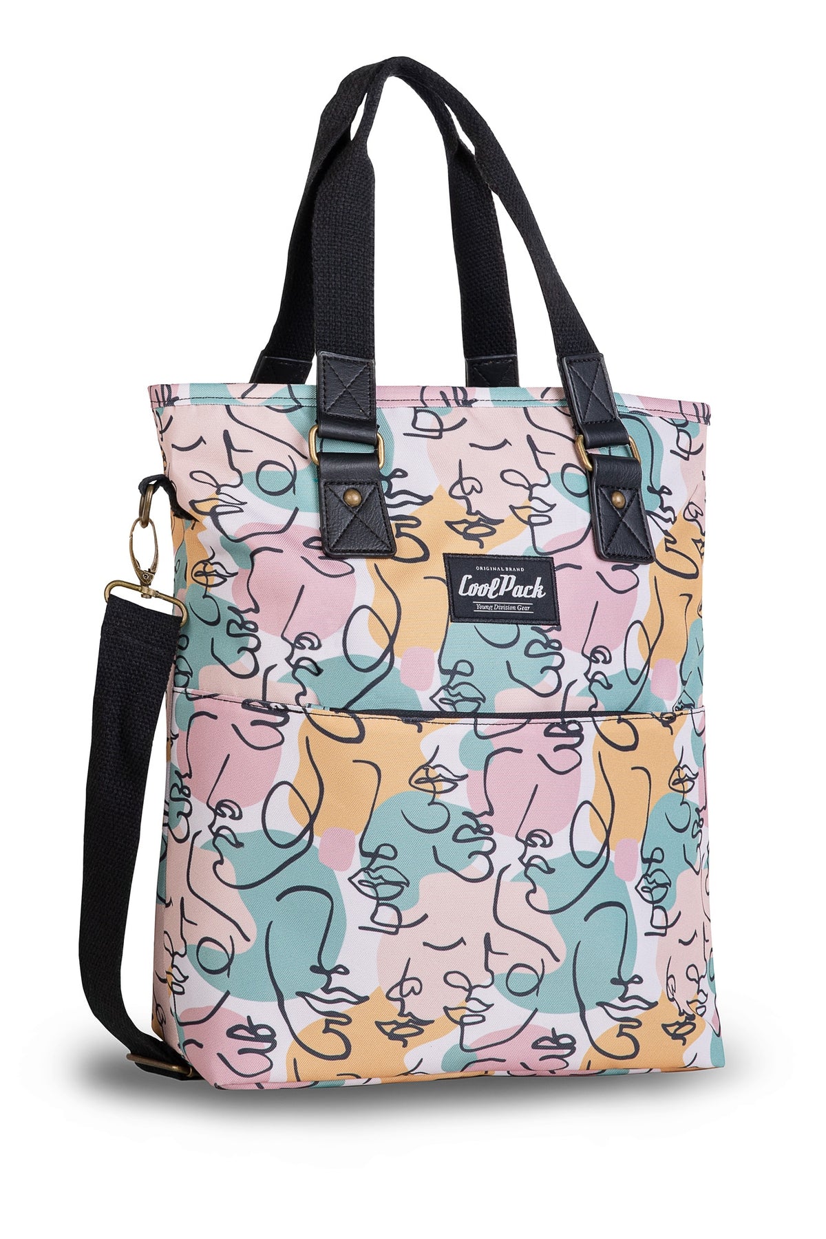 COOLPACK SCHOOL AMBER SHOULDER BAG FOR SHOPPING LARGE ROOMY