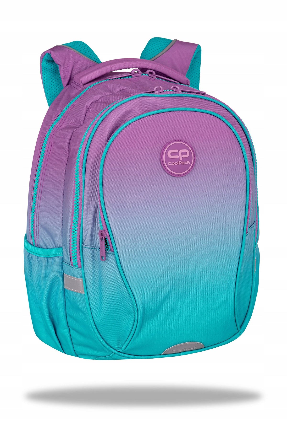 COOLPACK SCHOOL BACKPACK YOUTH FACTOR 4 compartment GRADIENT Blueberry Packaging status original