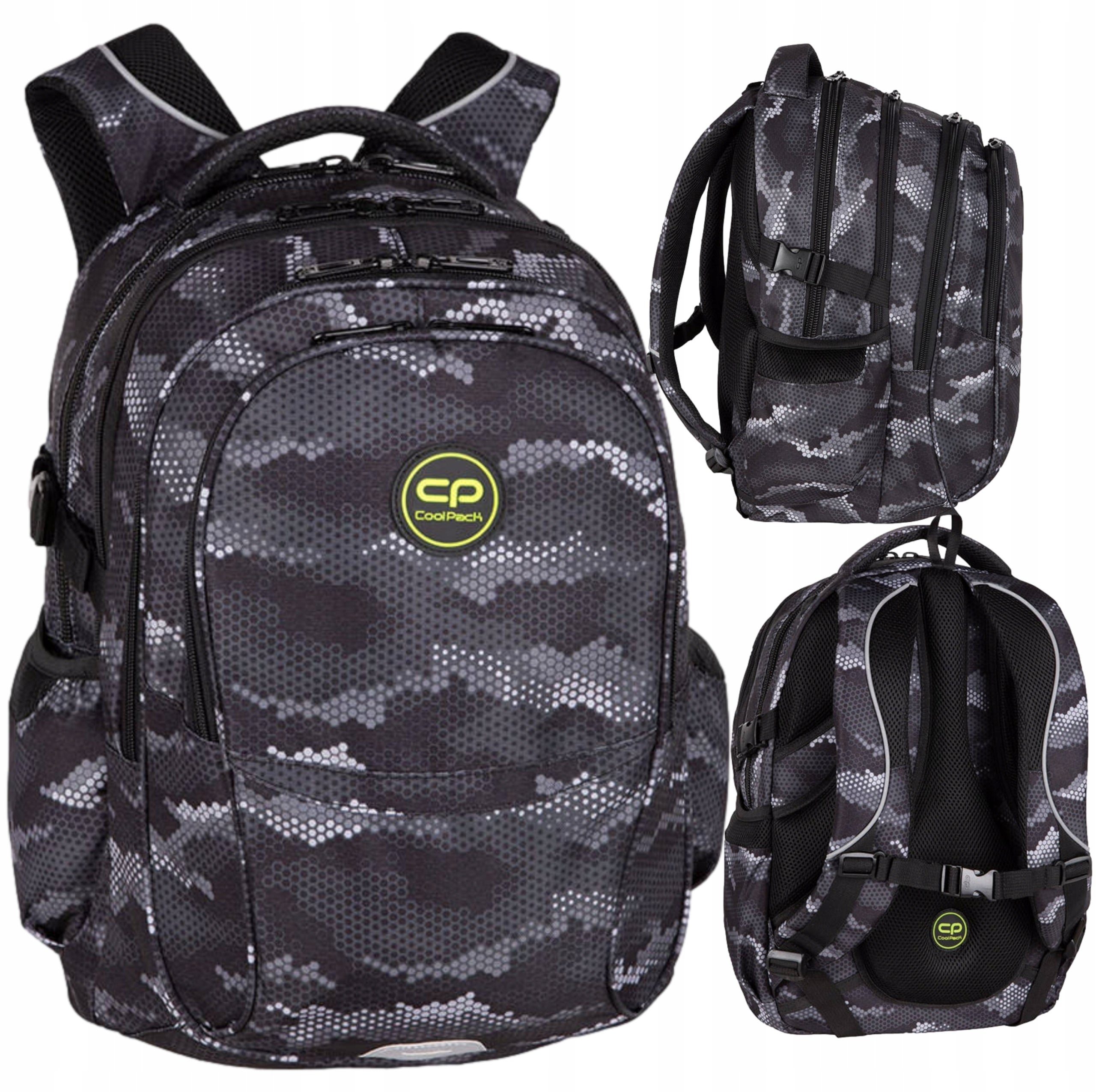 COOLPACK SCHOOL BACKPACK YOUTH FACTOR DARK CLOUDS