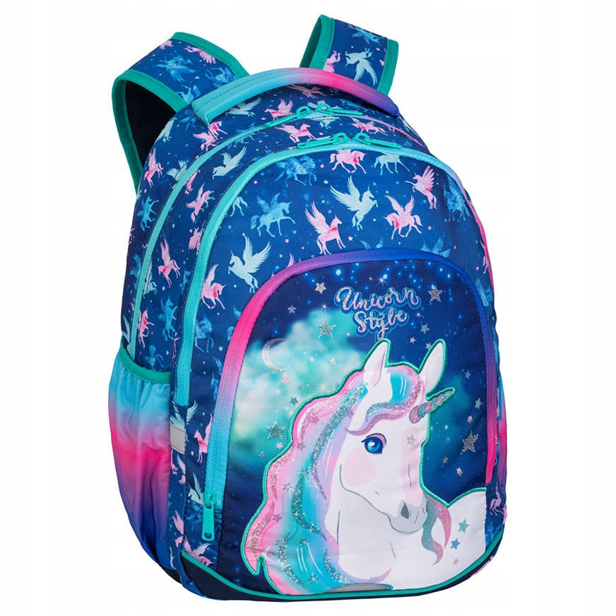 COOLPACK UNICORN UNOCRON SCHOOL BACKPACK for girls class.1-4 F025659