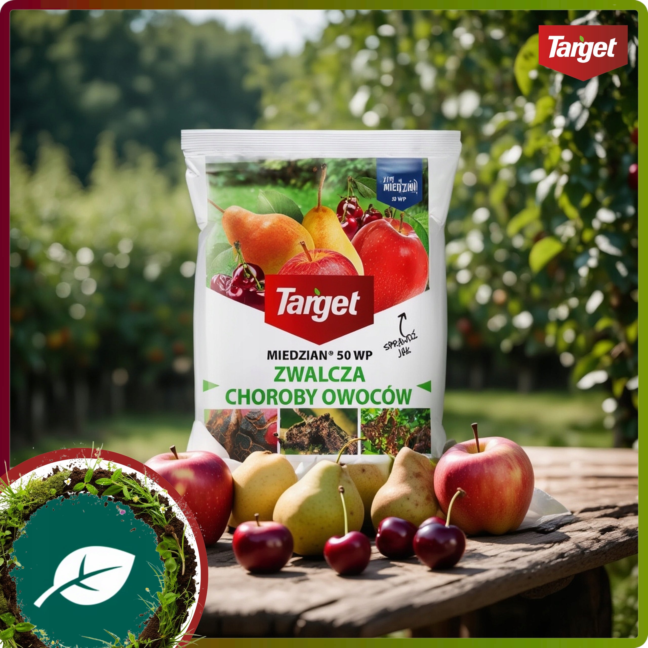 COPPER 50 WP Target Spray Fights Fruit Diseases Parch Plague Cancer 300G Purpose fungicides