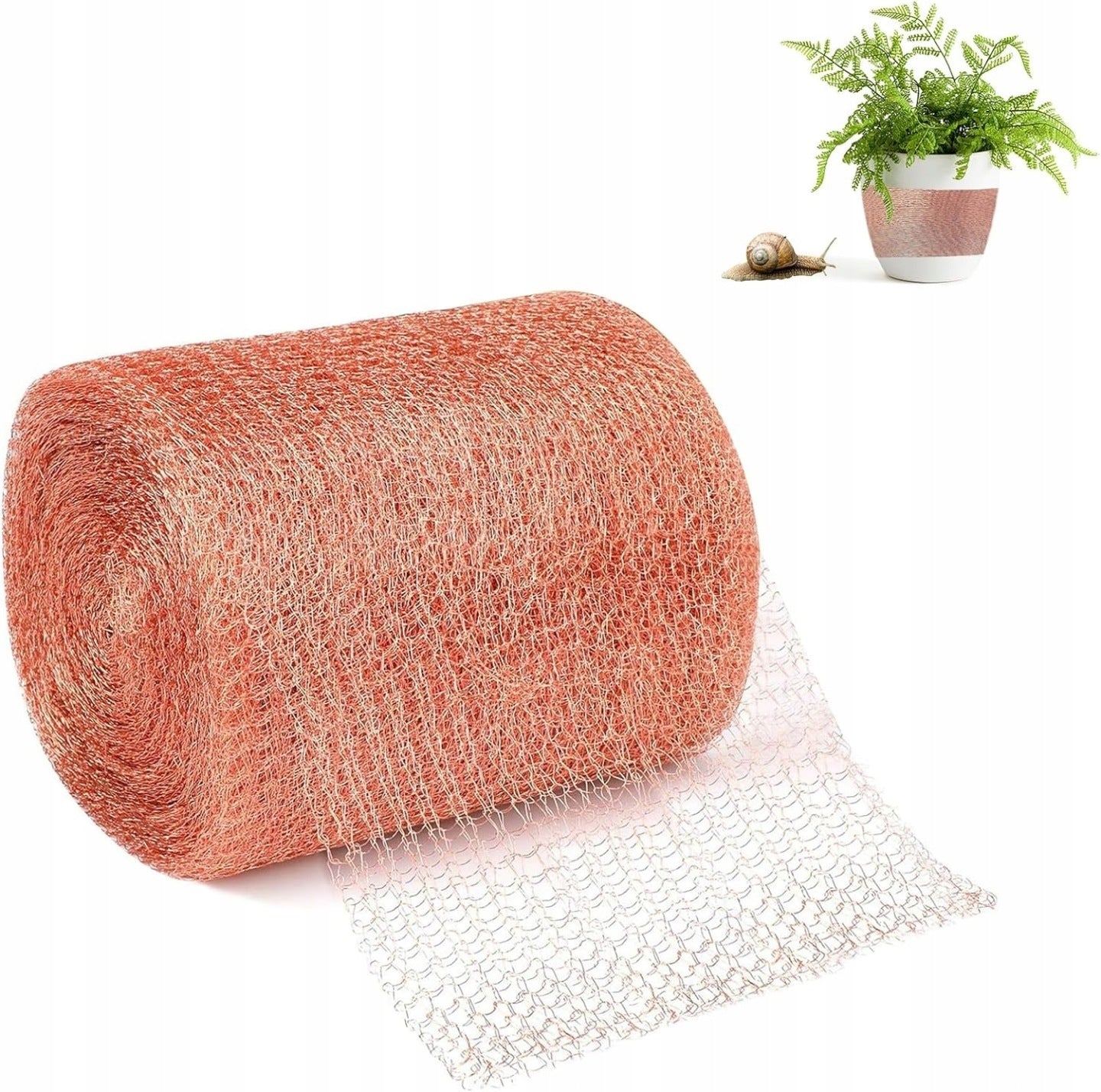 COPPER MESH TAPE AGAINST RODENTS SNAIL 12M HIGH QUALITY Certificates of conformity CE