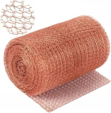 COPPER MESH TAPE AGAINST RODENTS SNAIL 12M HIGH QUALITY