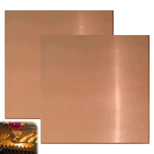 COPPER SHEET RED DIY FOR CUTTING MOLDING SET OF 2 Brand no brand