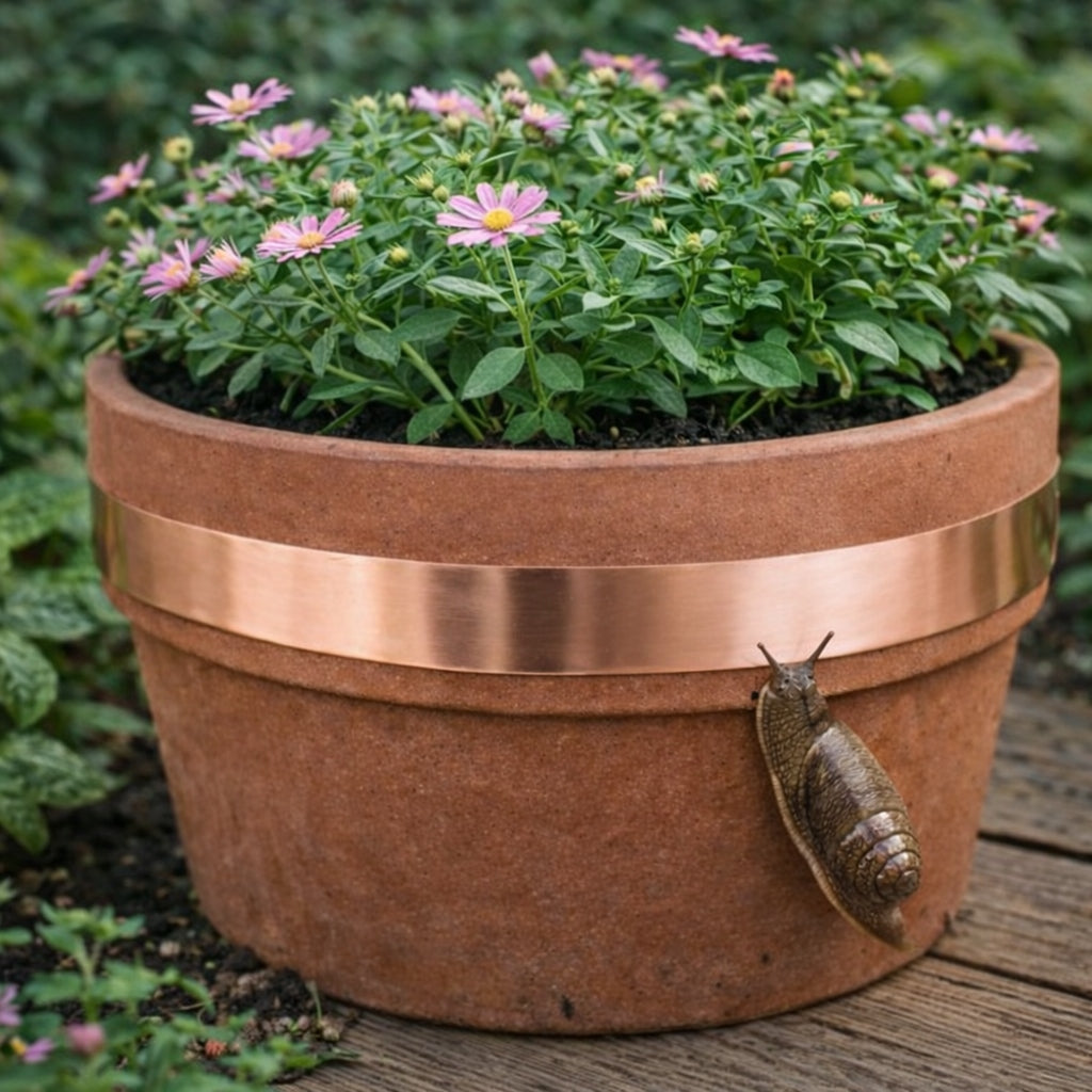 COPPER TAPE FOR SELF-ADHESIVE SNAILS REPELLING AGAINST SNAILS 10M Net length 30 m