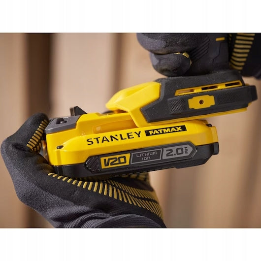 CORDLESS ANGLE DRILL V20 18V 0*AH SFMCD750B-XJ STANLEY Battery type Li-Ion