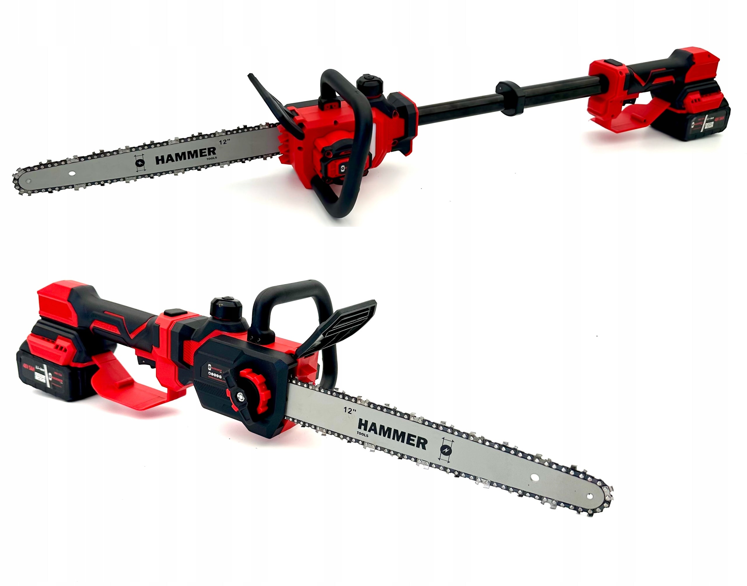 CORDLESS CHAINSAW 12" 48V BOOM LENGTH 104CM