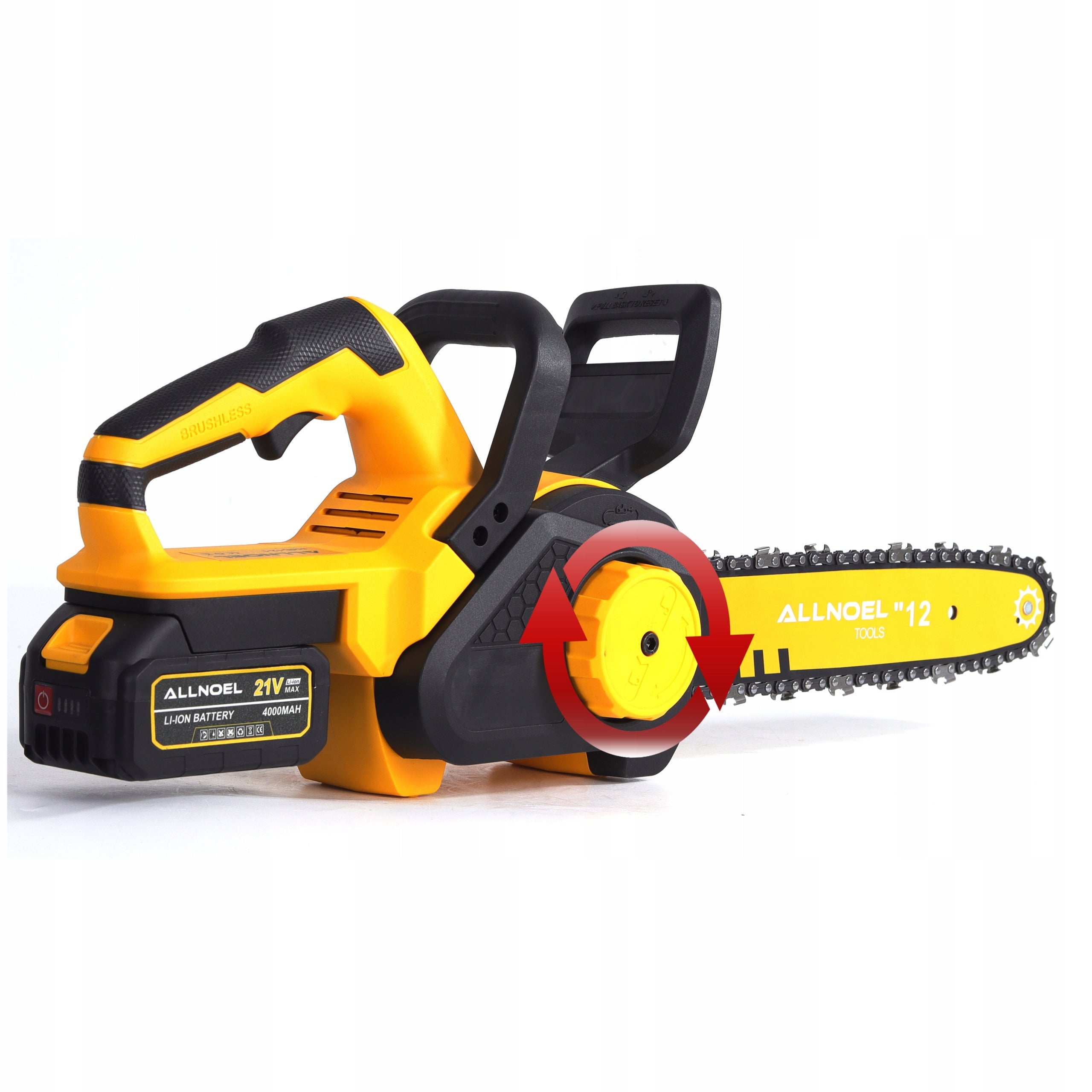 CORDLESS CHAINSAW 12 BRUSHLESS HAND BRANCH SAW 4AH Guide manufacturer other