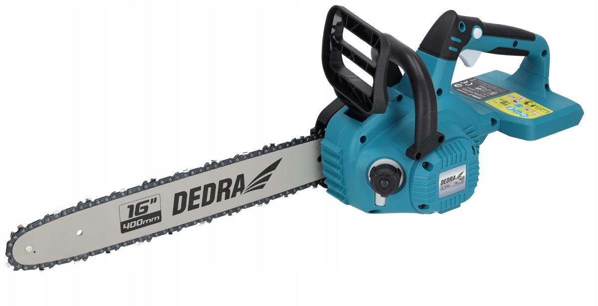 CORDLESS CHAINSAW 16" 40cm DEDRA brushless motor DED7184V Manufacturer code DED7184V z silnikiem bezszczotkowym