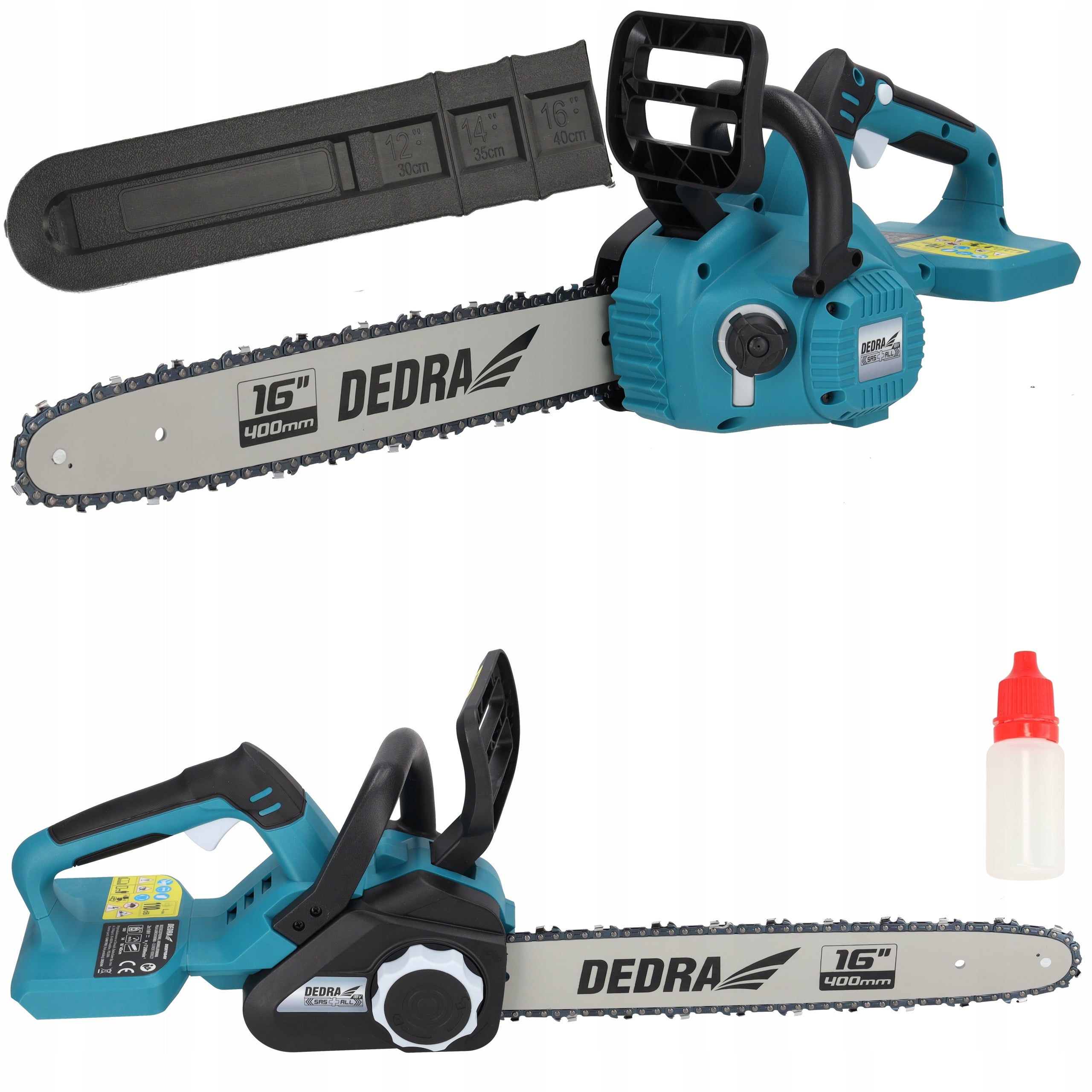 CORDLESS CHAINSAW 16" 40cm DEDRA brushless motor DED7184V