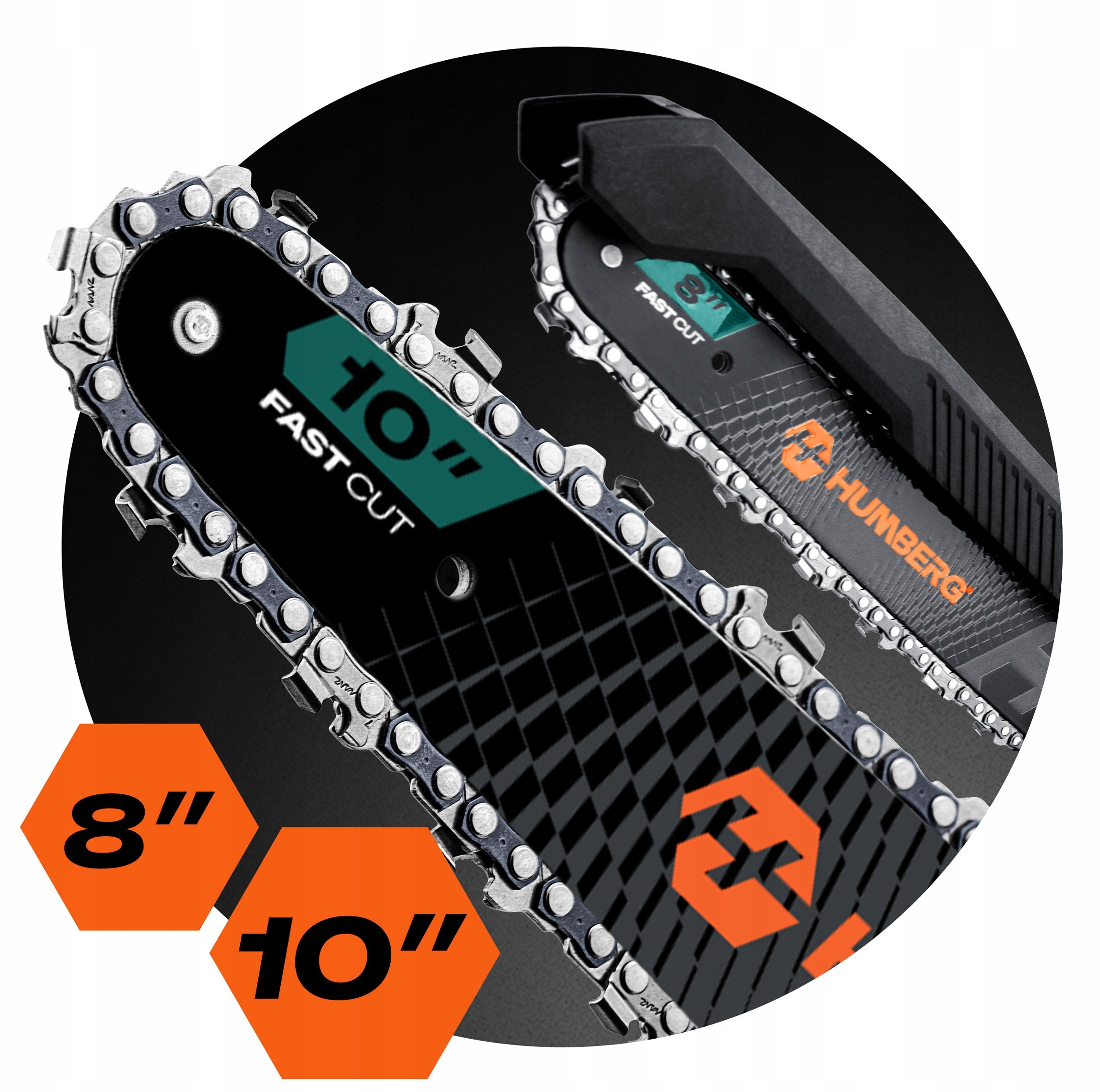 CORDLESS CHAINSAW 4.0Ah PRO TWIG 10" 8'' SAW HUMBERG Number of batteries 1