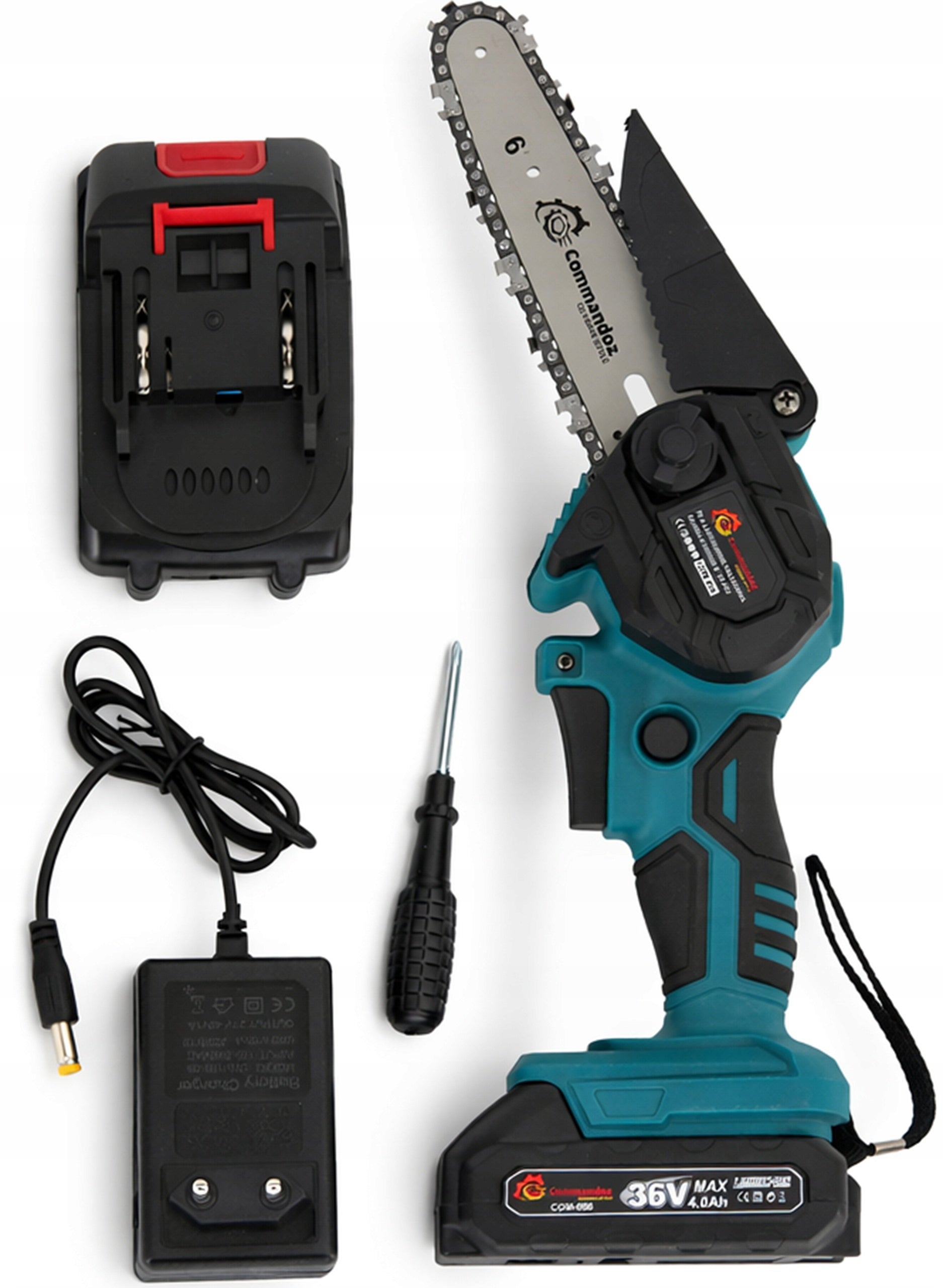 CORDLESS CHAINSAW 6" 2x AKU TREE BRANCH