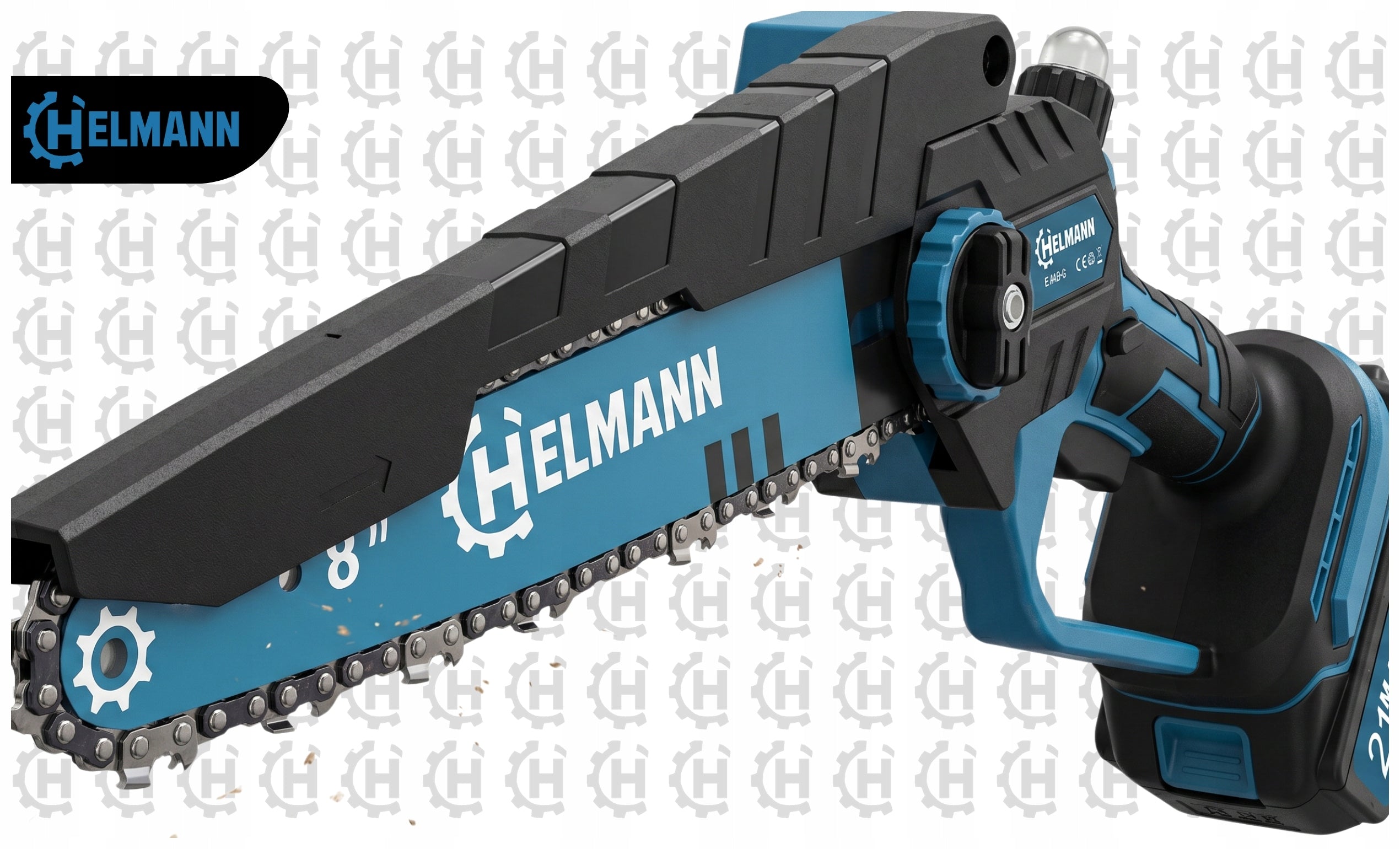 CORDLESS CHAINSAW 8" BRUSHLESS HAND BRANCH SAW 4AH Guide manufacturer other