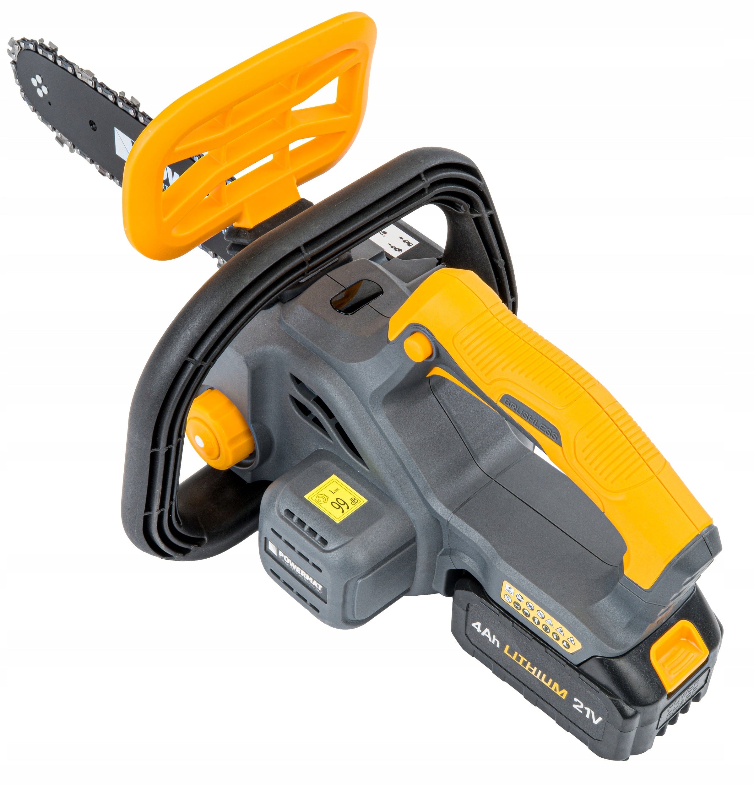 CORDLESS CHAINSAW BRANCH MINI SAW 2x AKU 4AH 2x CHAIN Manufacturer code PM-MPA-4AHM / PM1334