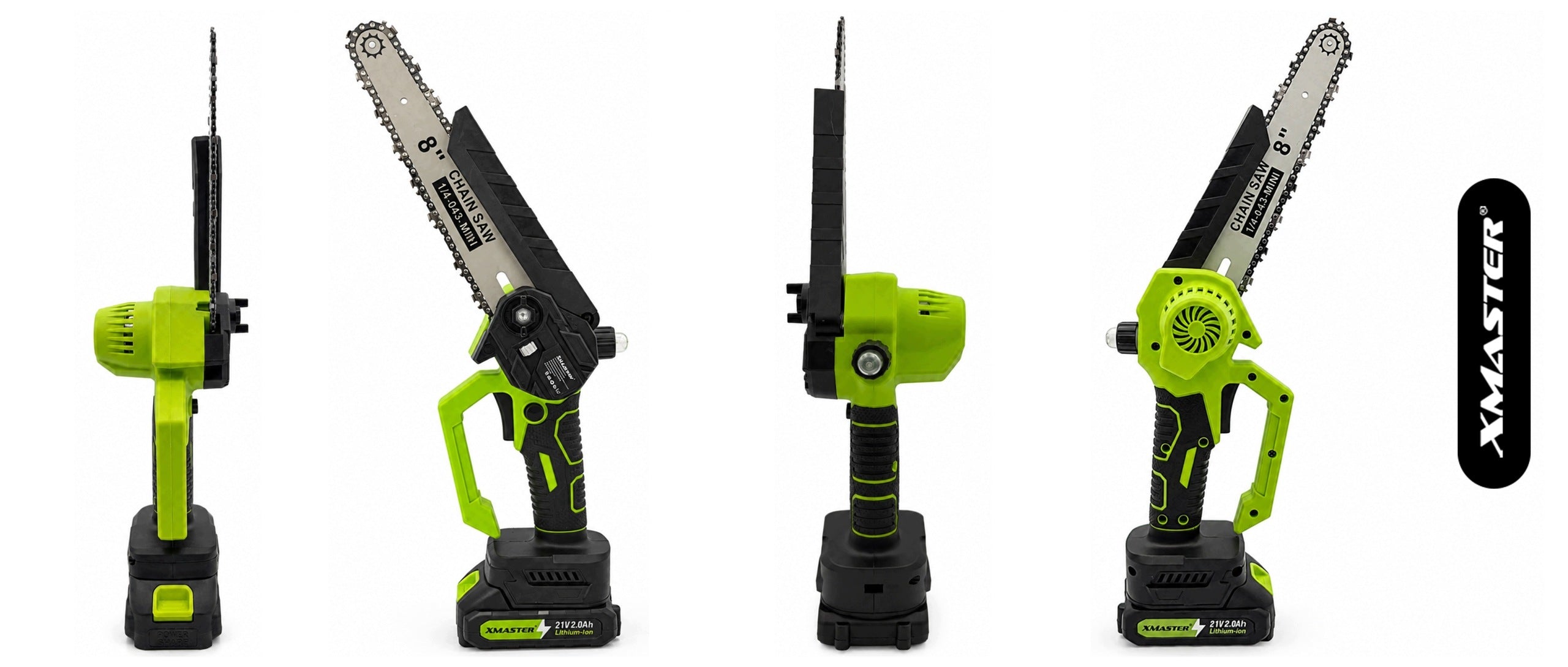 CORDLESS CHAINSAW ELECTRIC BRANCH SAW 8" INCHES 2XAKU Manufacturer code Piła akumulatorowa 8 cali smarowanie