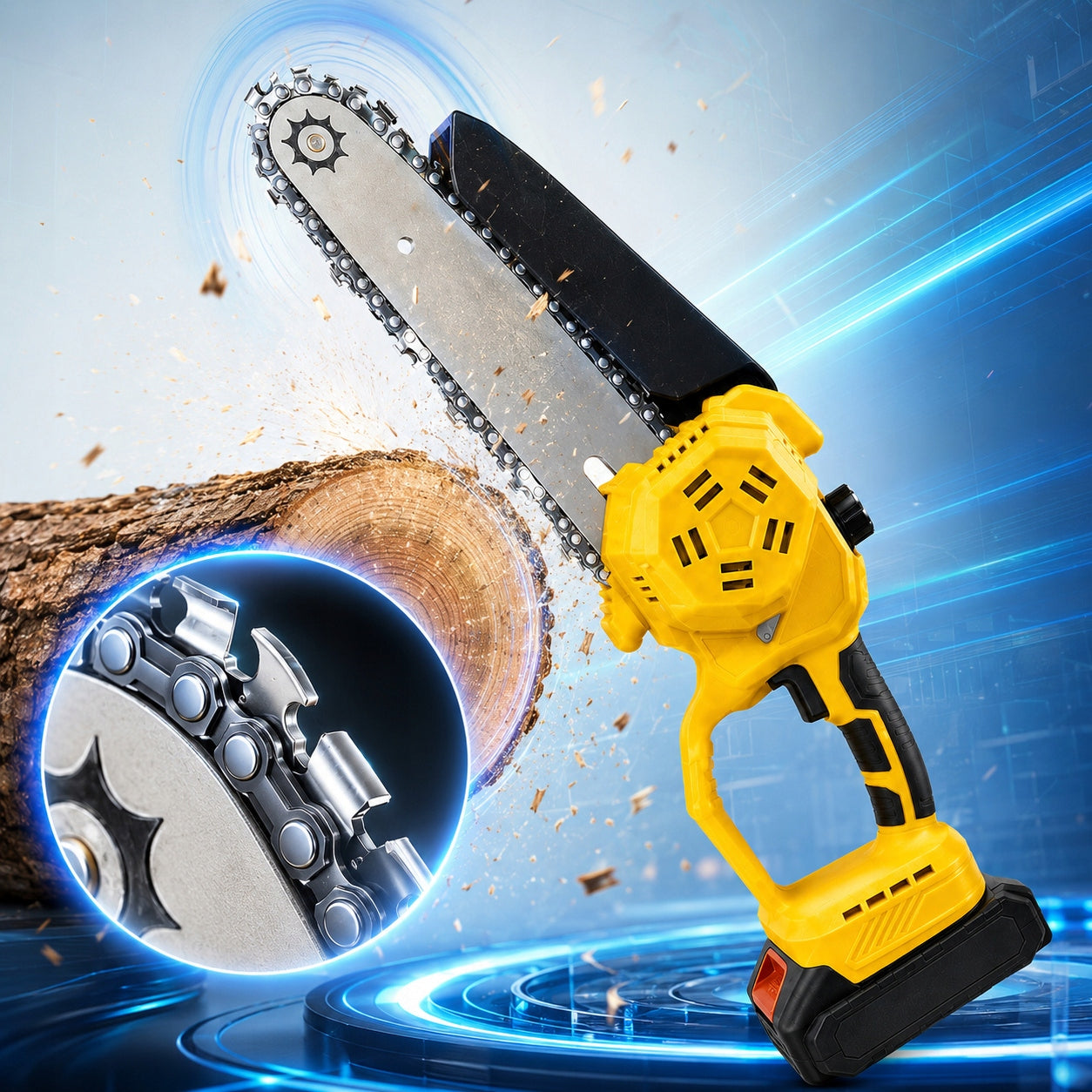 CORDLESS CHAINSAW FOR ELECTRIC BRANCH BRUSHLESS 6" 8" POWER Manufacturer code 5905943046014