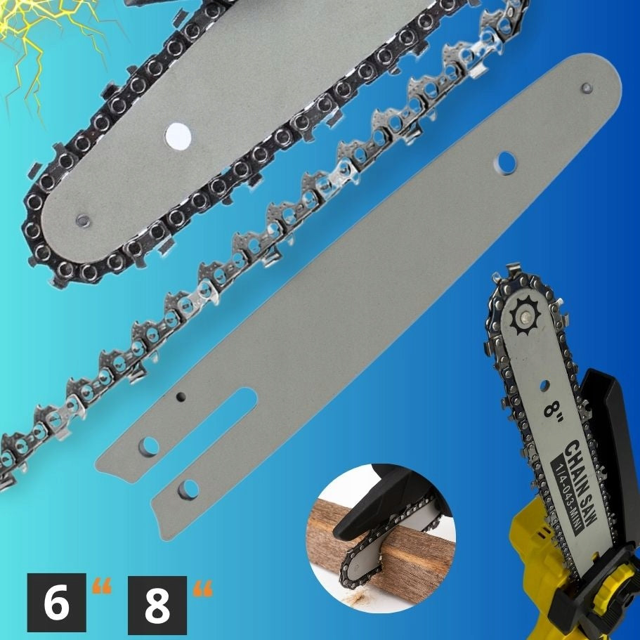 CORDLESS CHAINSAW FOR ELECTRIC BRANCH BRUSHLESS 6" 8" POWER Power supply rechargeable battery