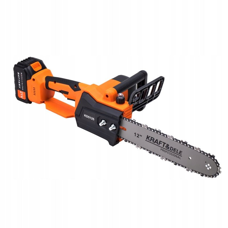 CORDLESS CHAINSAW FOR WOOD SAW 12 BRANCHES 35CM KRAFT Chain manufacturer Kraft&Dele