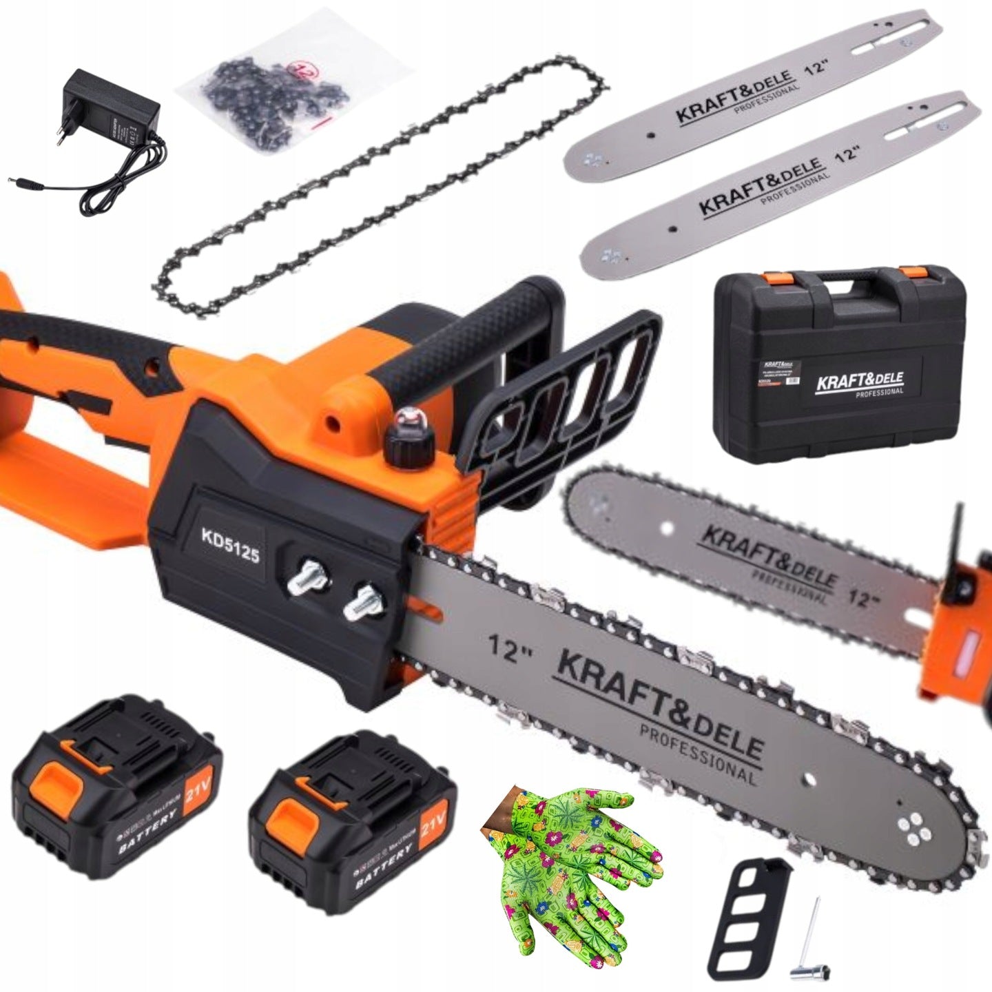CORDLESS CHAINSAW FOR WOOD SAW 12 BRANCHES 35CM KRAFT Manufacturer code AKU PIŁA KRAFT 12