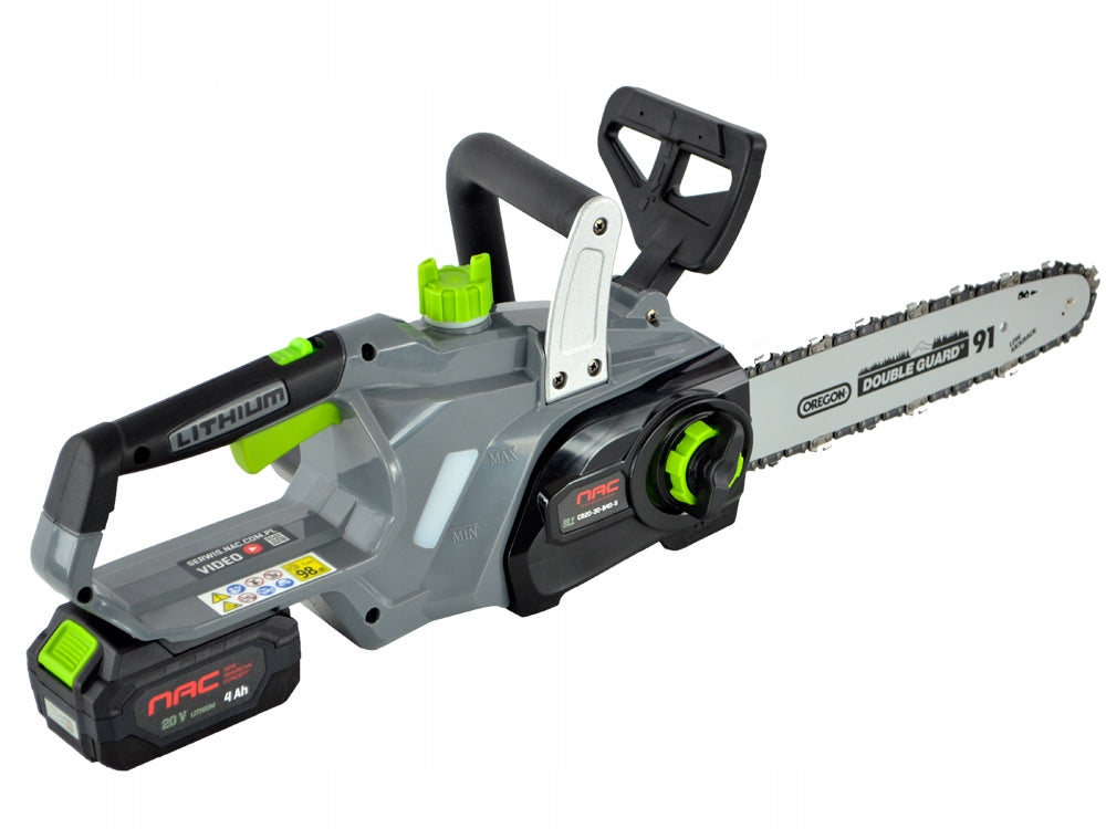 CORDLESS CHAINSAW NAC 20 V 4 AH 30 CM OREGON ACCESSORIES Guide manufacturer Oregon