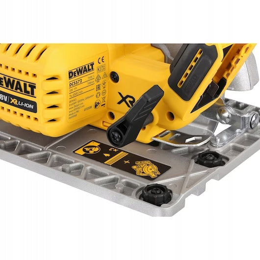 CORDLESS CIRCULAR SAW 184MM XR 18V 0*AH DCS572NT-XJ DEWALT Manufacturer code DCS572NT