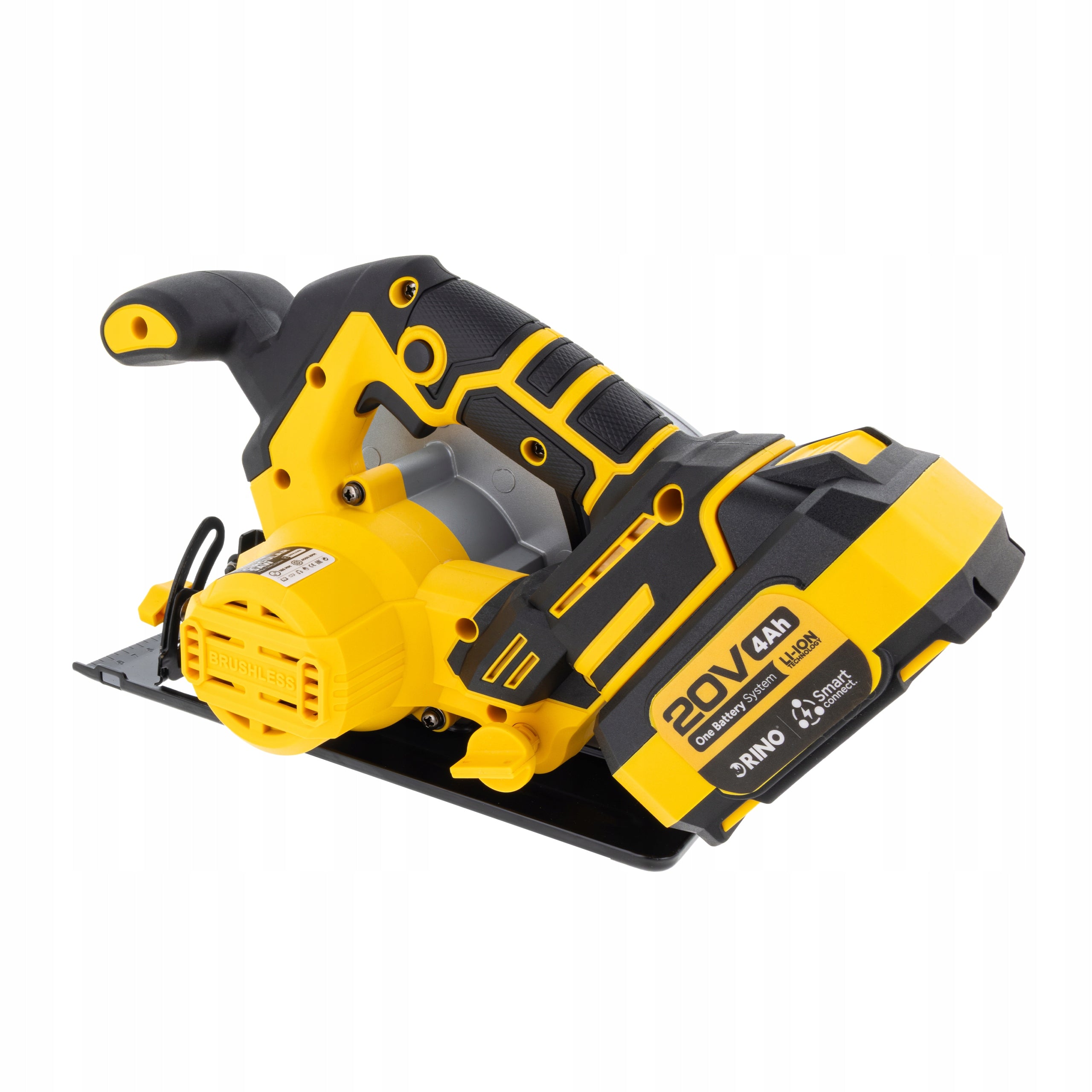 CORDLESS CIRCULAR SAW HAND SAW 185 MM 20 V 2X BATTERY 4 AH Manufacturer code RN-29052