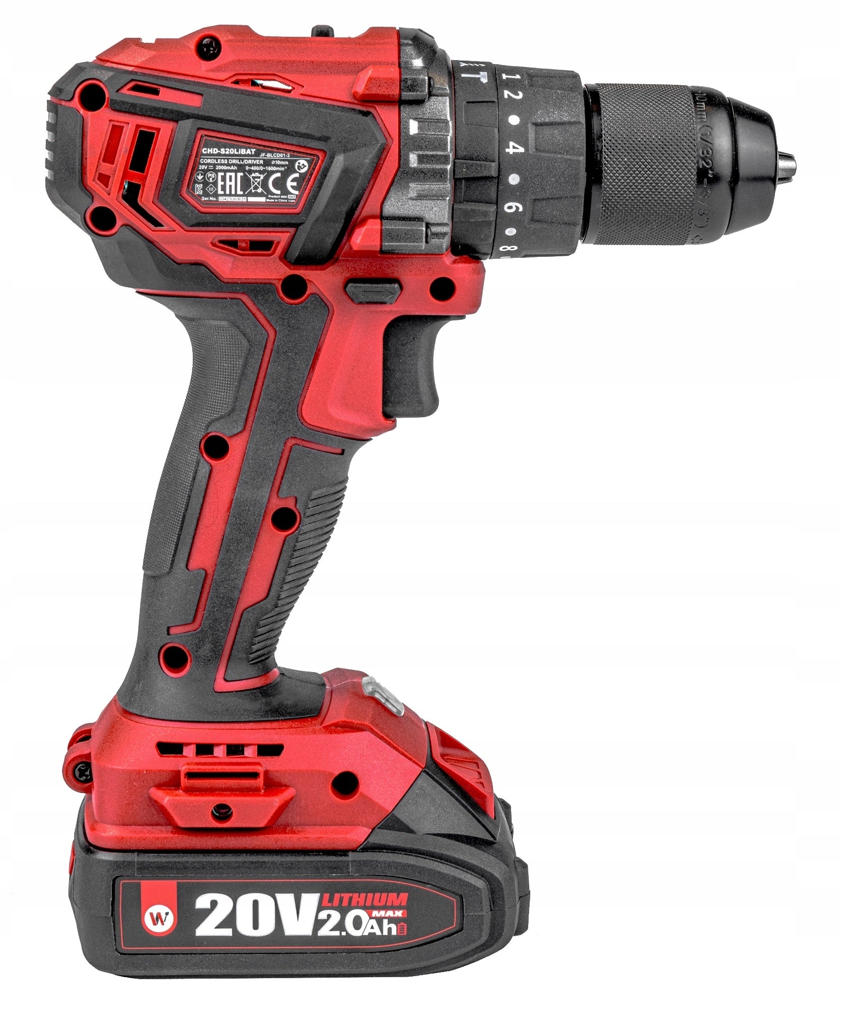 CORDLESS DRILL SCREWDRIVER SUITCASE IMPACT CAPS GIFT FOR DAD Power supply rechargeable battery