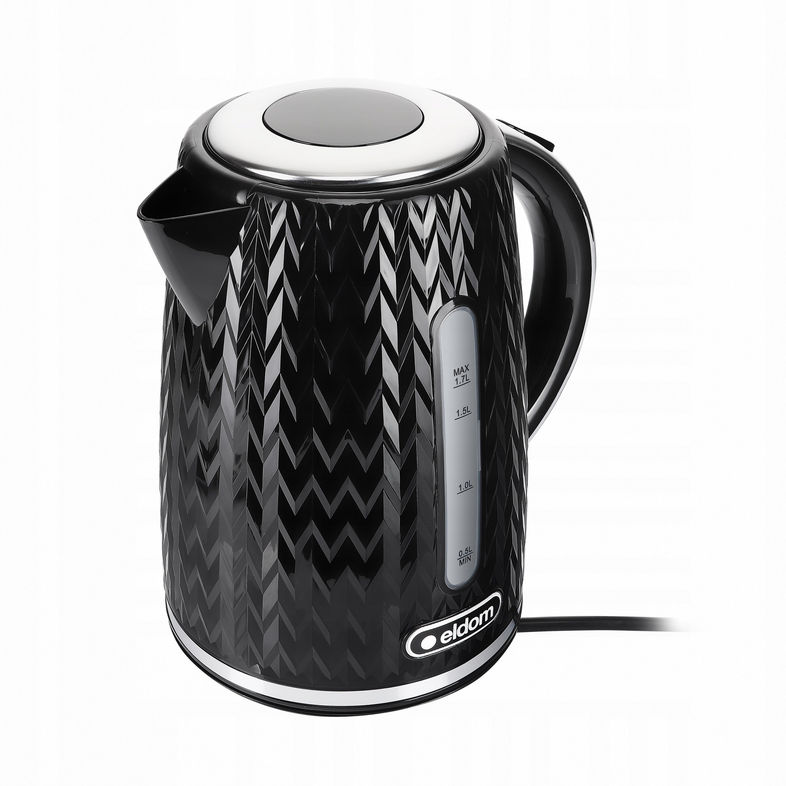 CORDLESS ELECTRIC KETTLE C260C ELDOM 1,7L 2000W BLACK Model Nelo