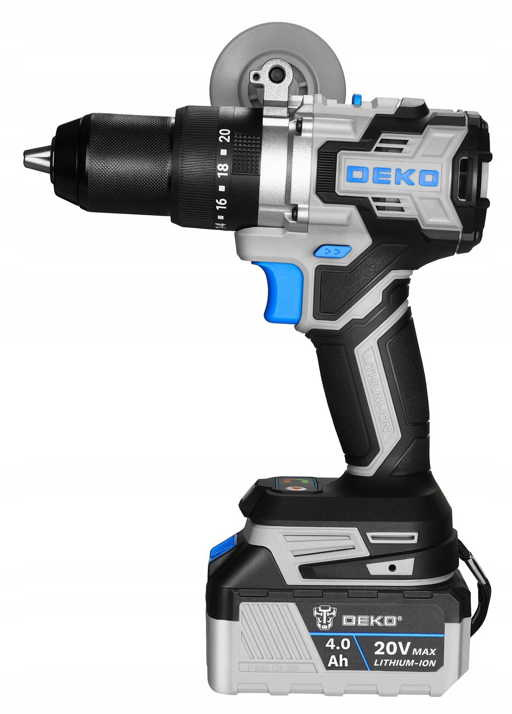 CORDLESS IMPACT DRILL 120 NM IMPACT DRILL DEKO Series wiertarka udarowa wkrętarka mocna