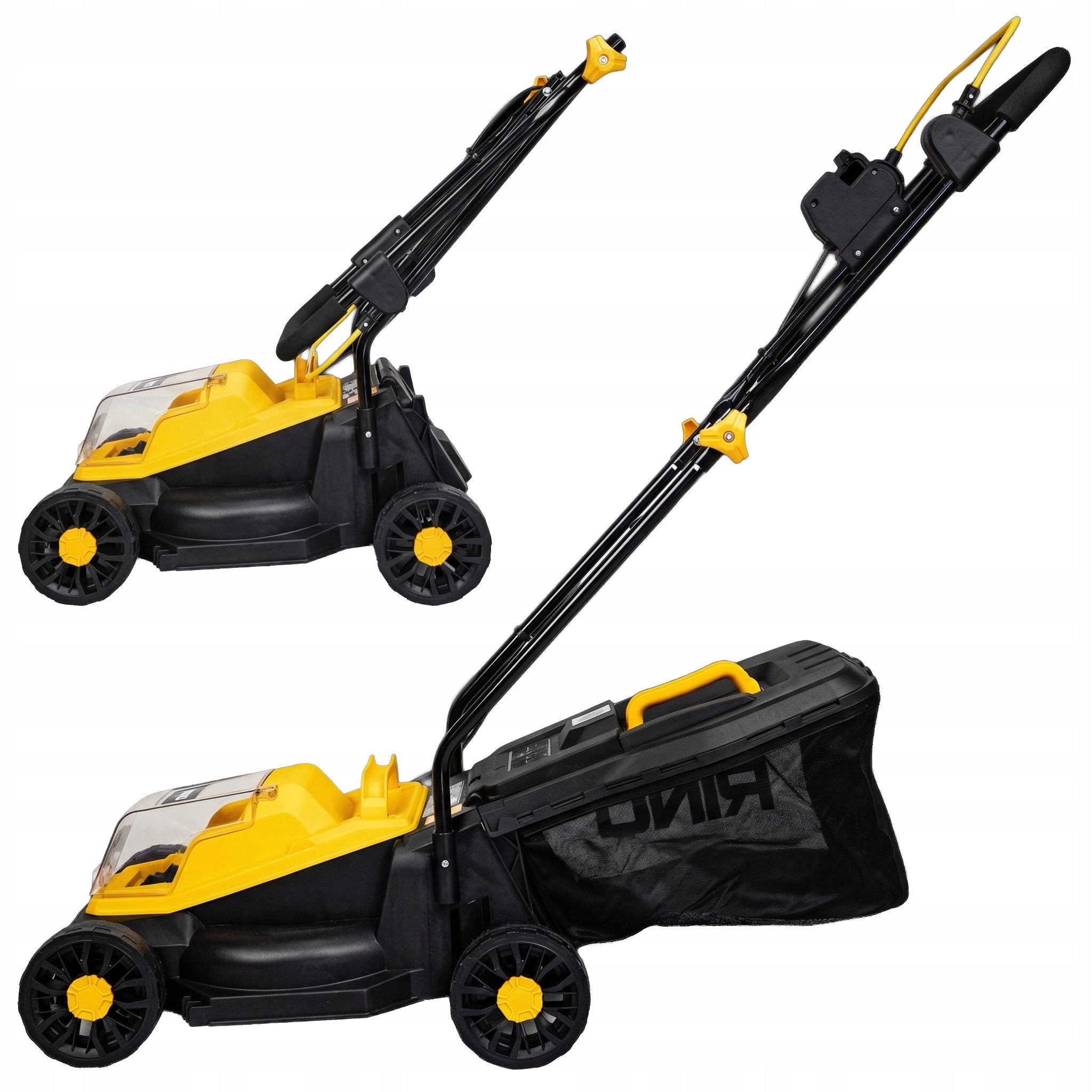 CORDLESS LAWN MOWER BRUSHLESS 4AH CHARGER 32CM BASKET 30L Mowing width 32 cm
