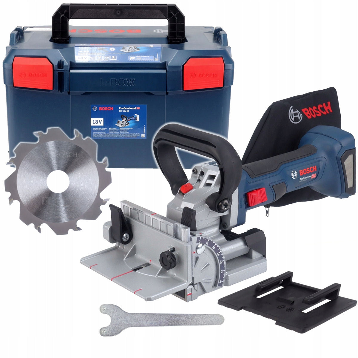 CORDLESS MILLING MACHINE FOR CONNECTIONS LAMELLAR GFF 18V-22 L-BOXX BODY