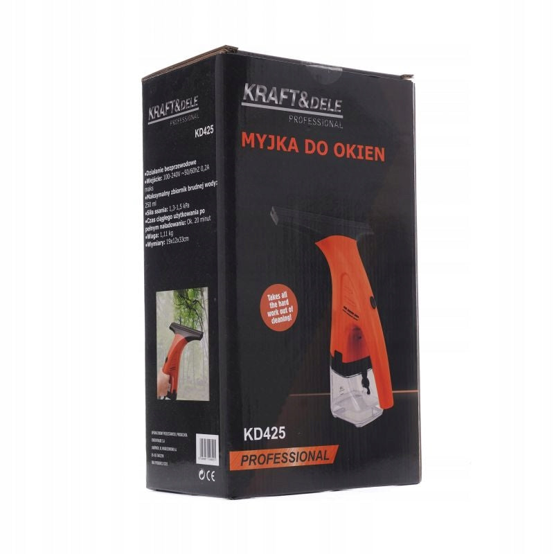 CORDLESS MIRROR WINDOW WASHER SET Type window washer