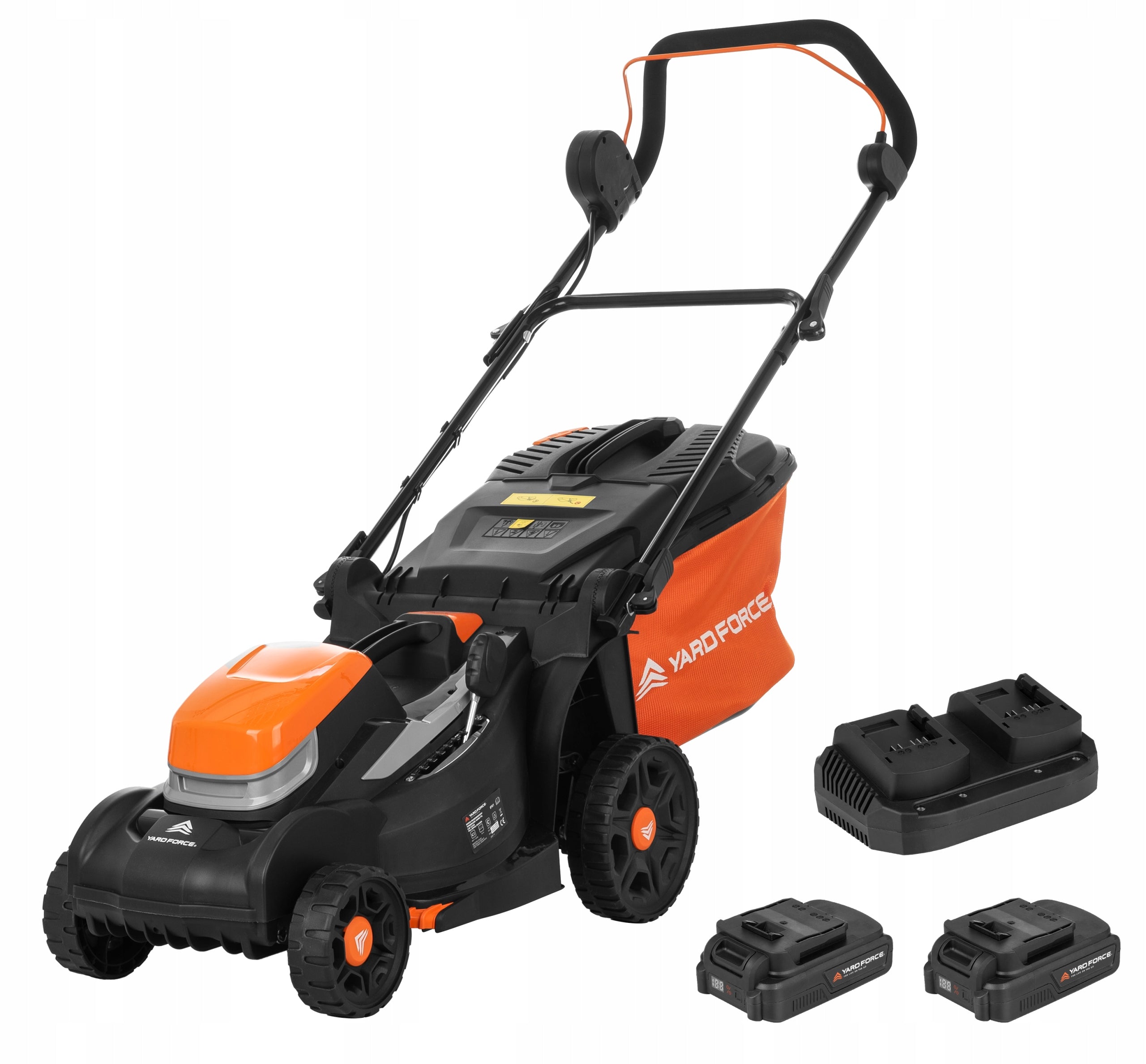 CORDLESS MOWER lightweight electric 5Ah 34cm full set YardForce Brand Yard force