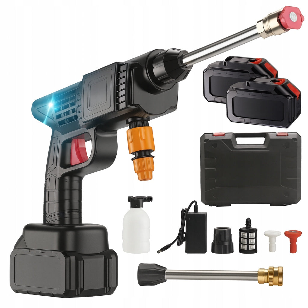 CORDLESS PRESSURE WASHER CAR WINDOW CLEANING KIT GARDEN CUBES