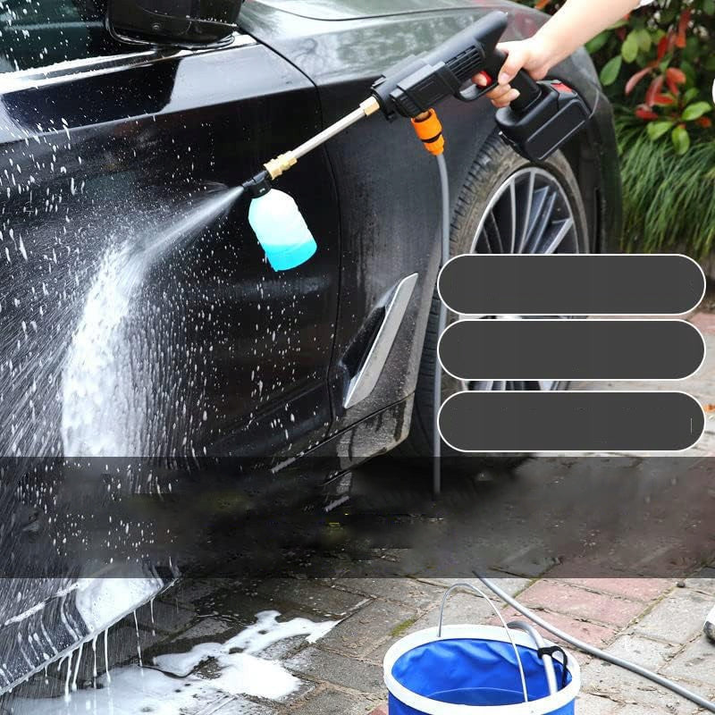 CORDLESS PRESSURE WASHER FOR GARDEN, WINDOWS AND CUBES SET STRONG+2AKU Brand Bedee