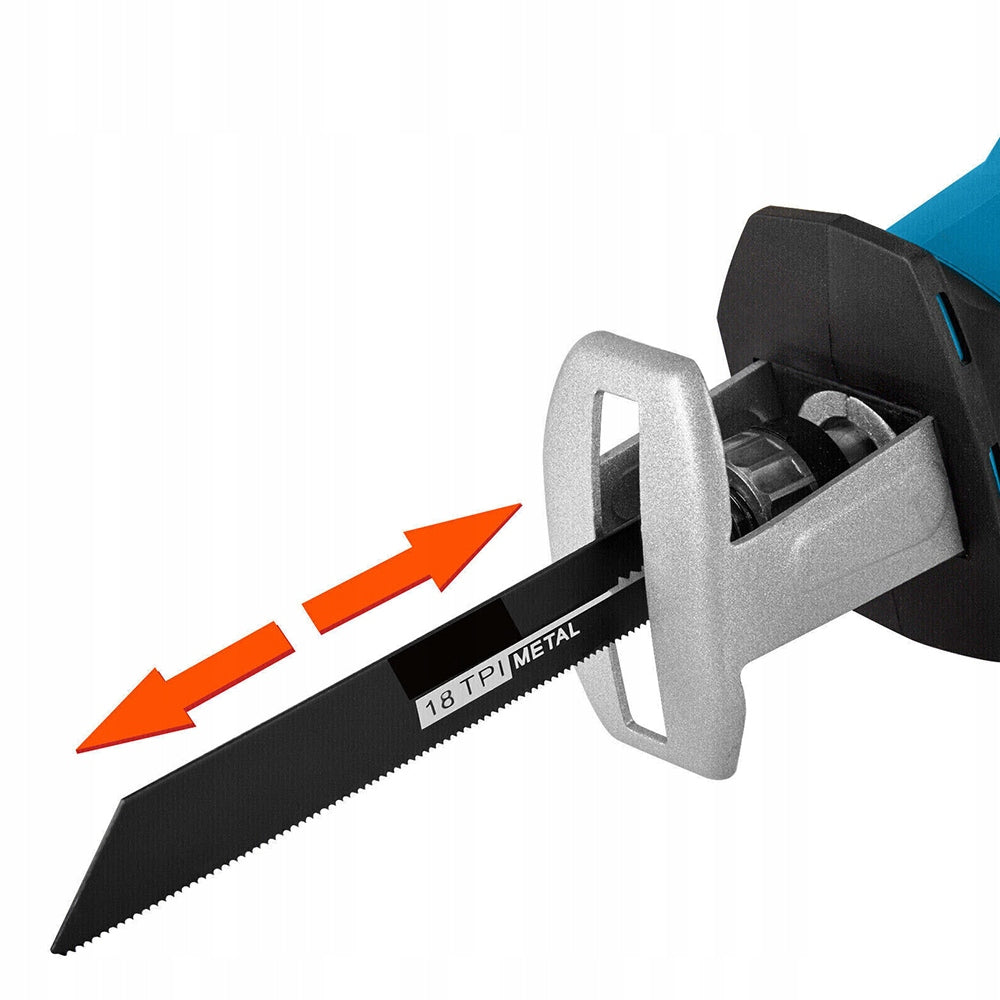 CORDLESS RECIPROCATING SAW 21V 2000MAH VARIABLE SPEED 4 BLADES Maximum power 0 W