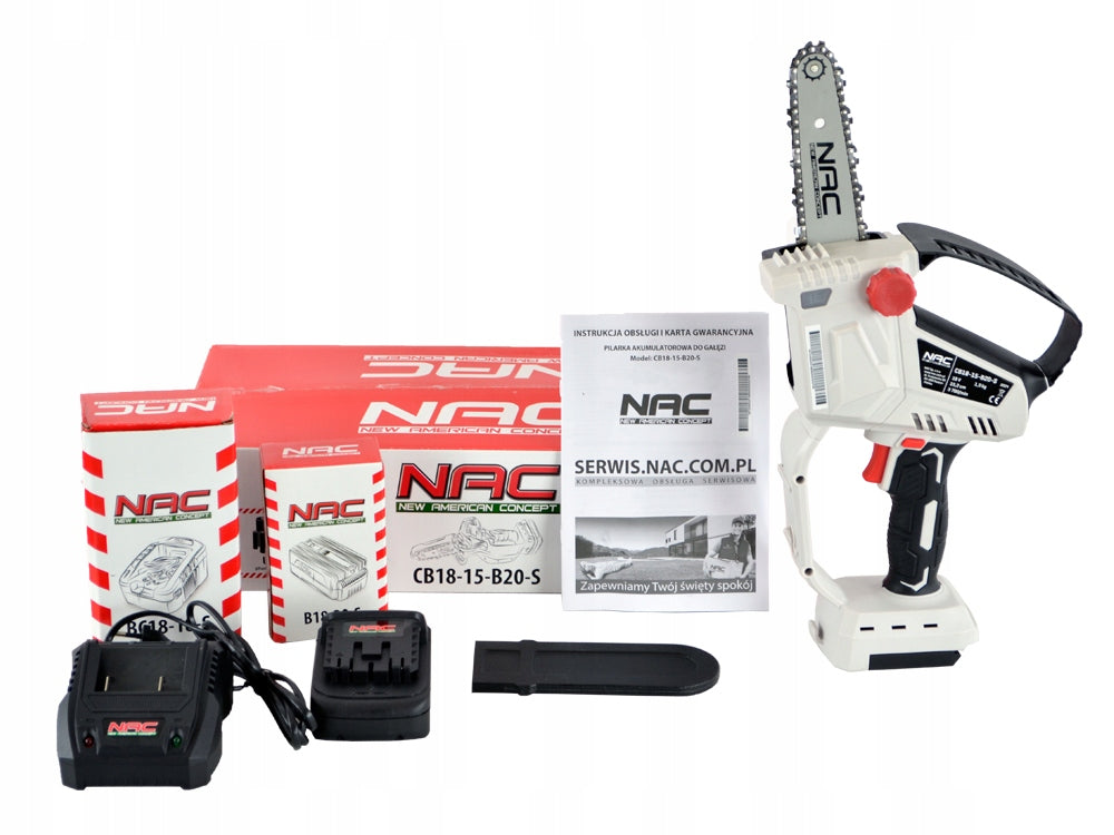 CORDLESS SAW FOR NAC 18 V 2 Ah BRANCH WITH LUBRICATING PUMP 15 CM Brand no brand