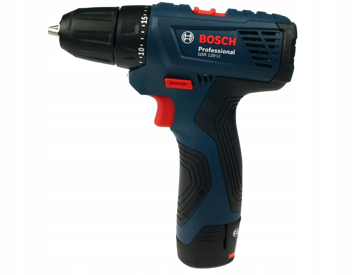 CORDLESS SCREWDRIVER 12V GSR 120-LI BOSCH 2x2,0Ah SUITCASE Manufacturer code GSR 120-LI