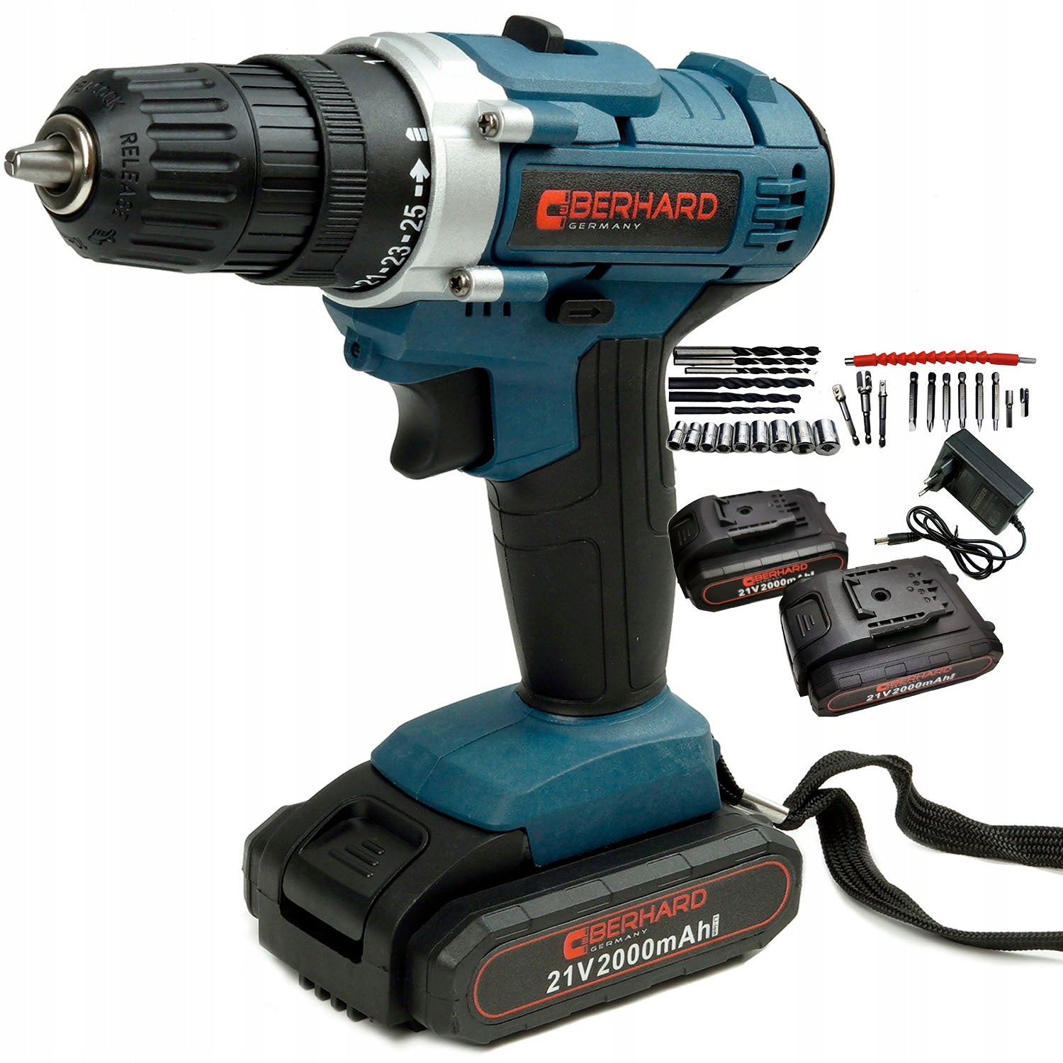 CORDLESS SCREWDRIVER 21V 2X AKU LI-ON Packaging status original