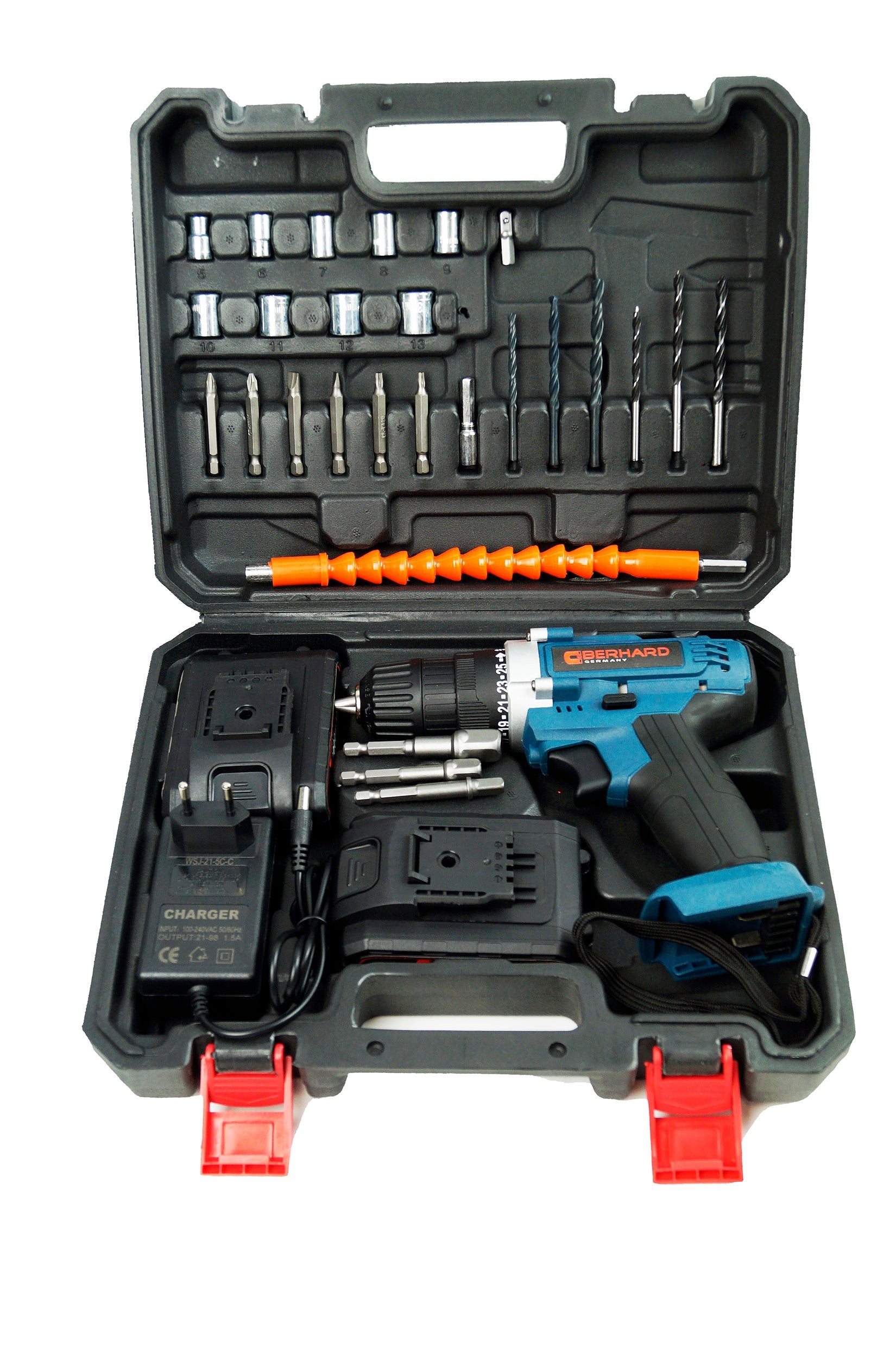 CORDLESS SCREWDRIVER 21V 2X AKU LI-ON Power supply rechargeable battery
