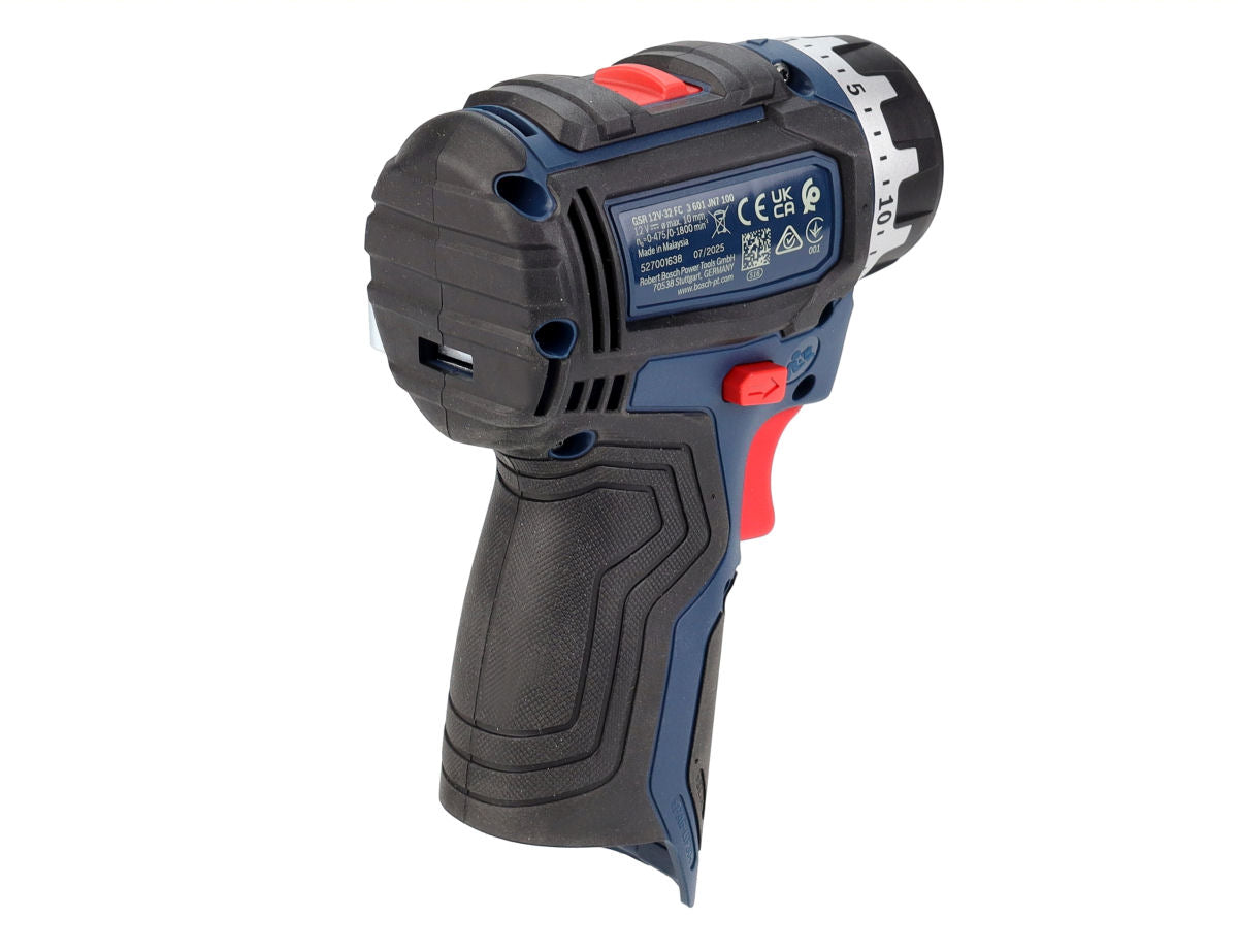 CORDLESS SCREWDRIVER GSR 12V-32 FC BOSCH BODY Battery capacity 0 Ah