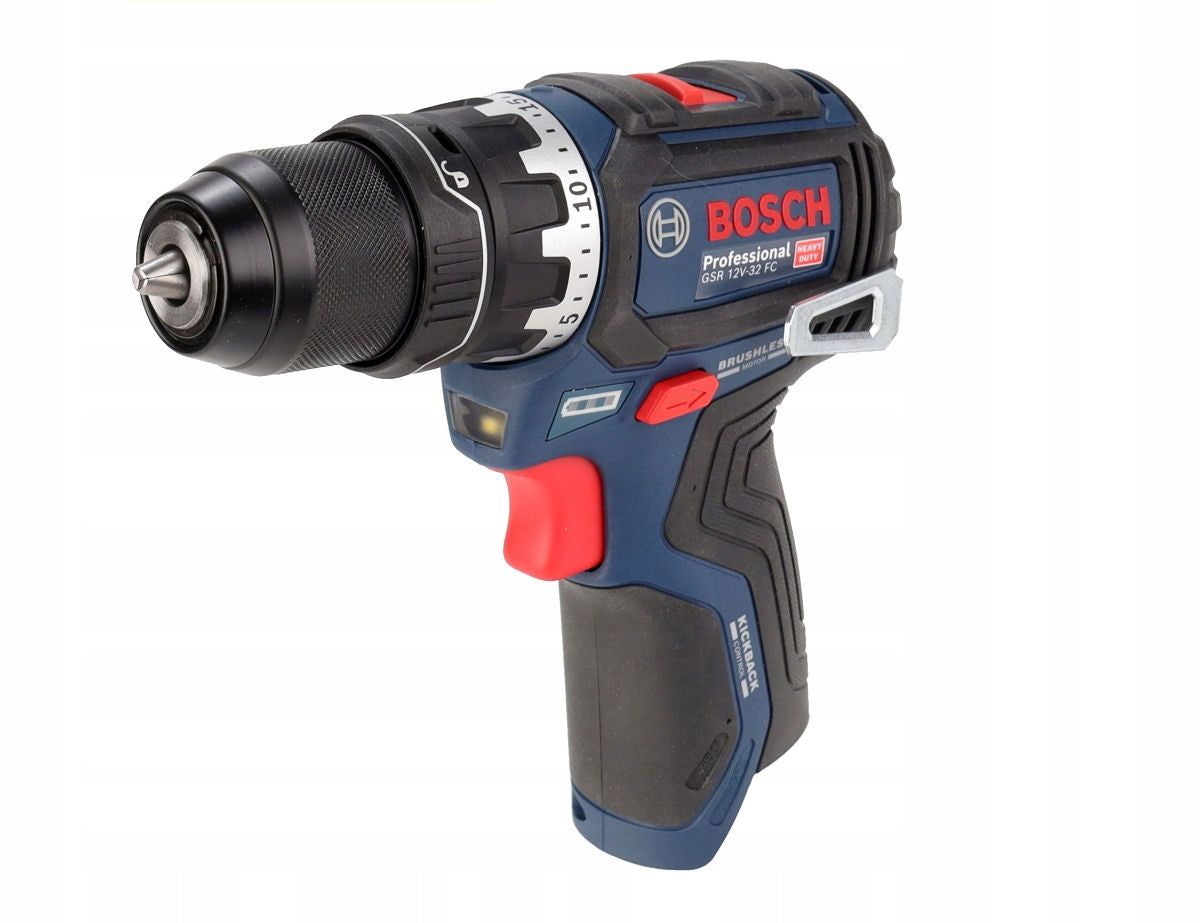 CORDLESS SCREWDRIVER GSR 12V-32 FC BOSCH BODY L-BOXX + 5 HANDLES Motor type brushless motor